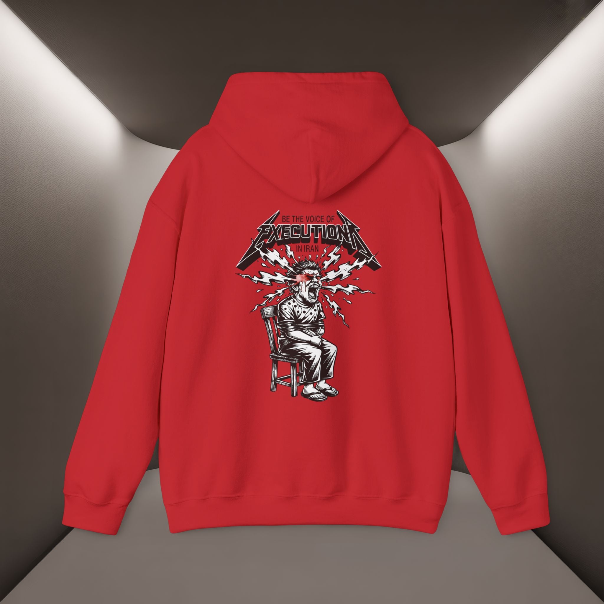 Be The Voice Of Execution In Iran Hoodie, 47 Years Hoodie - Peraian Vibey
