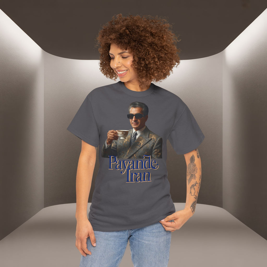 T-Shirt — "Payande Iran" Retro Style Tehran Nostalgia Tee