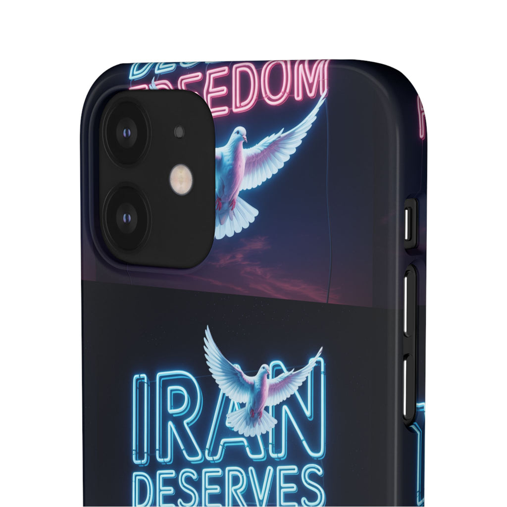 "Iran Deserves Freedom" Phone cases- For all models