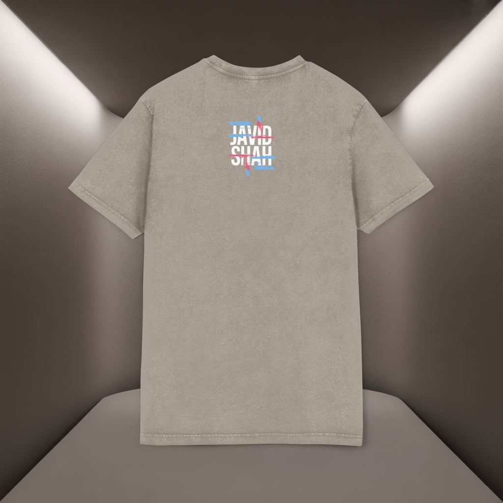 Javid Shah Acid-Wash T-Shirt— Persian Cat T-Shirt