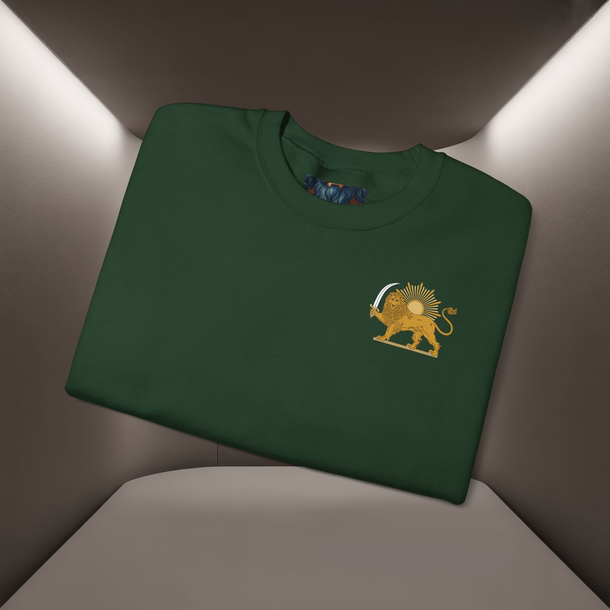 King Reza Vintage Playing Card Unisex Sweatshirt