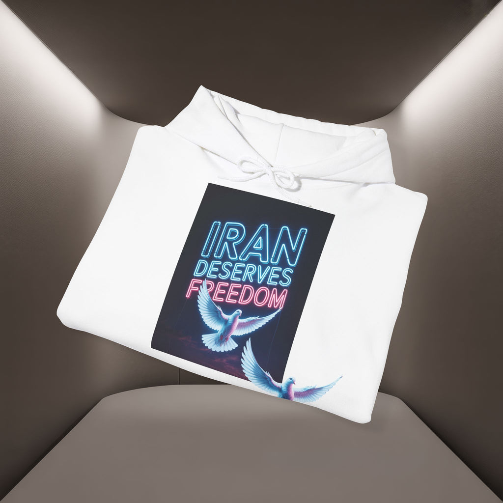 Iran deserves freedom Unisex Hoodie — Iran hoodie - Persian Vibey