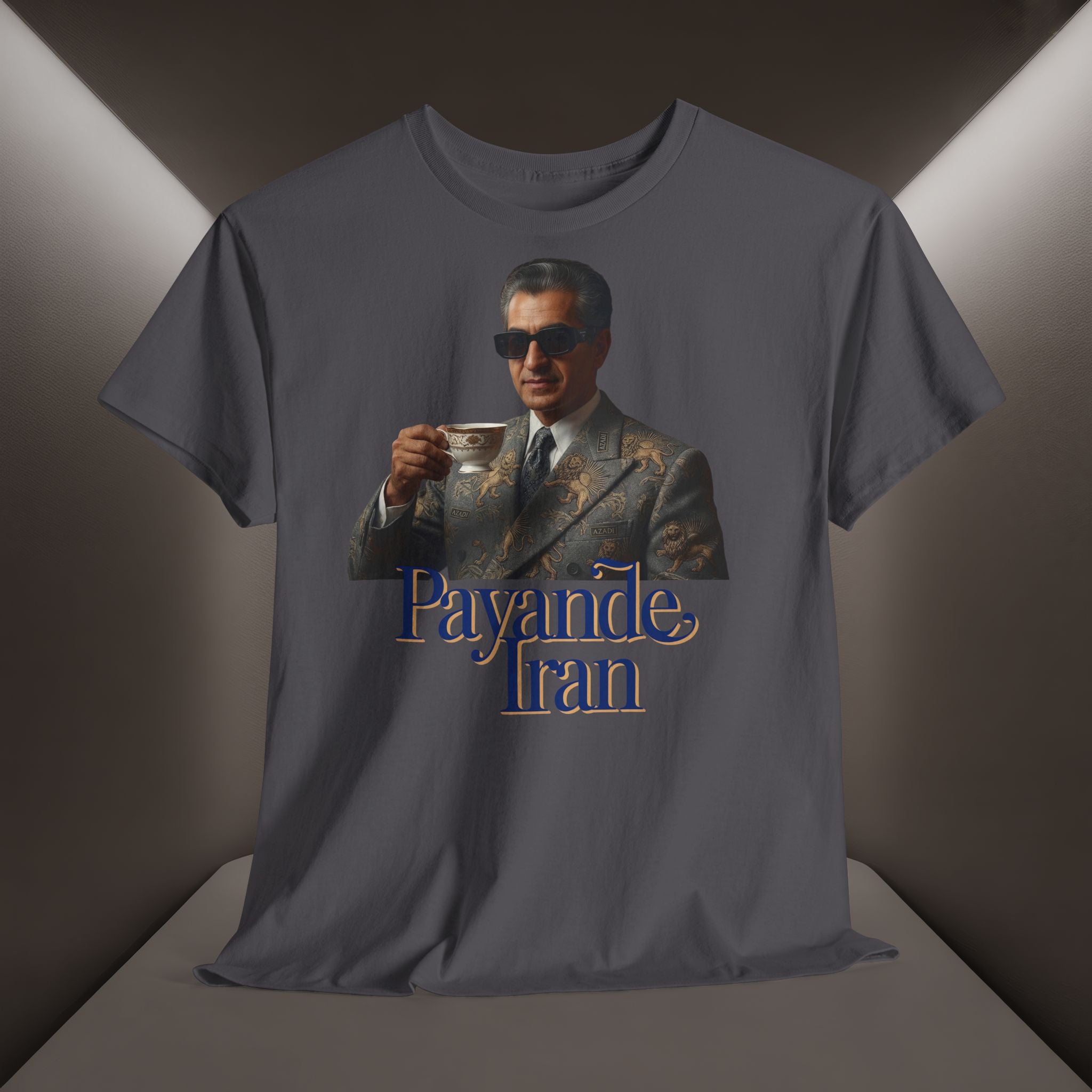 T-Shirt — "Payande Iran" Retro Style Tehran Nostalgia Tee