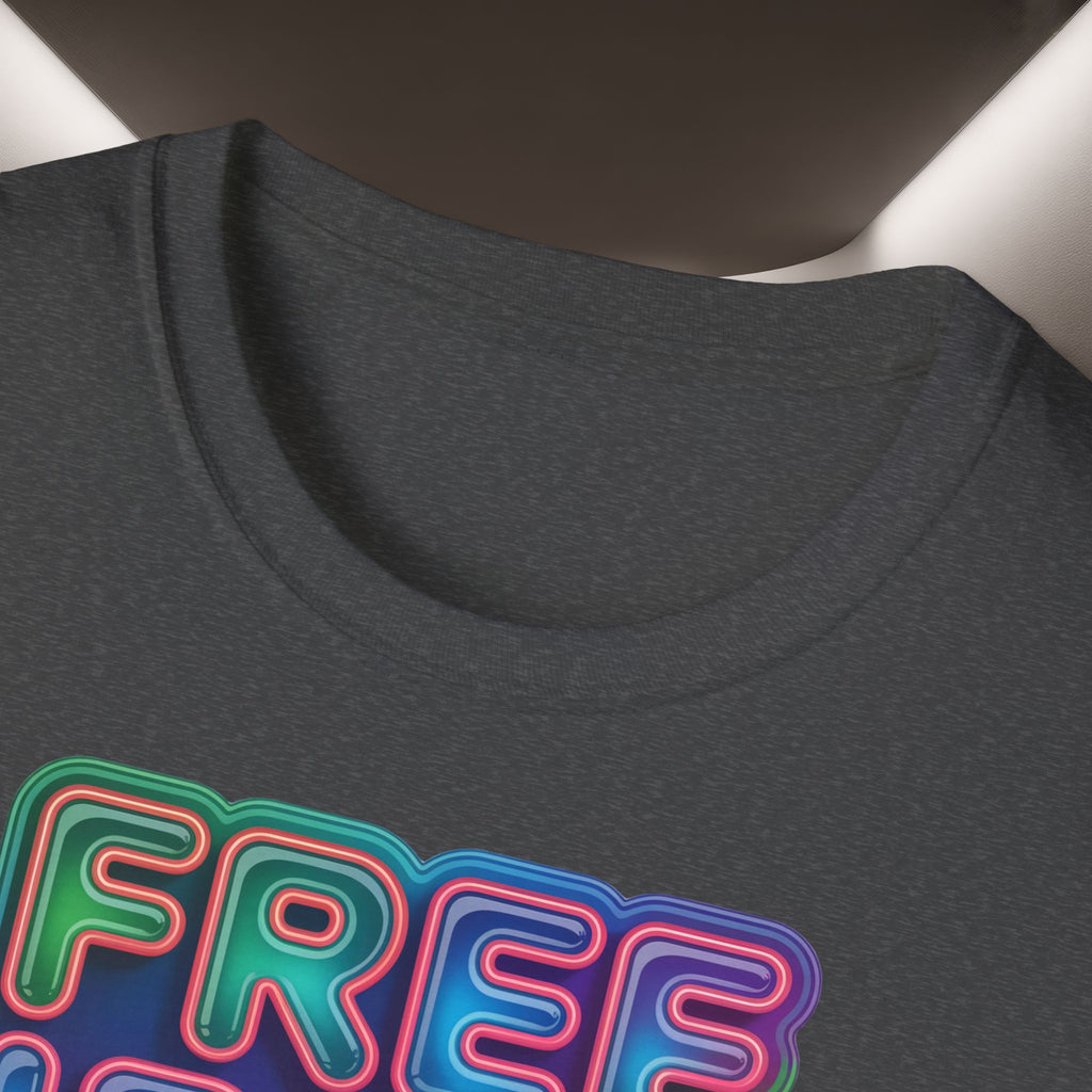 Free Iran T-Shirt — Neon Style, Premium Quality