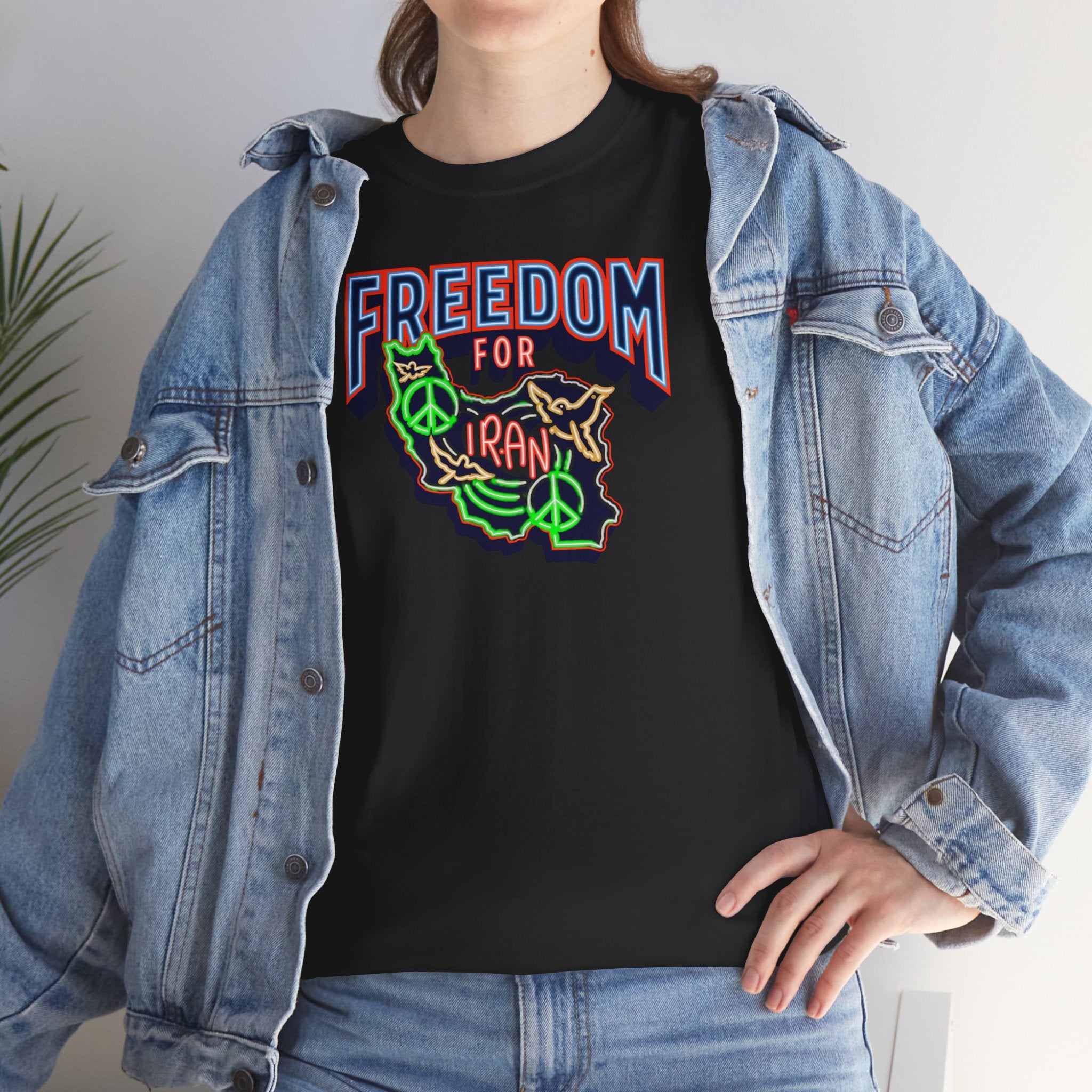 Freedom for Iran T‑Shirt — Unique design- Premium Quality Tee