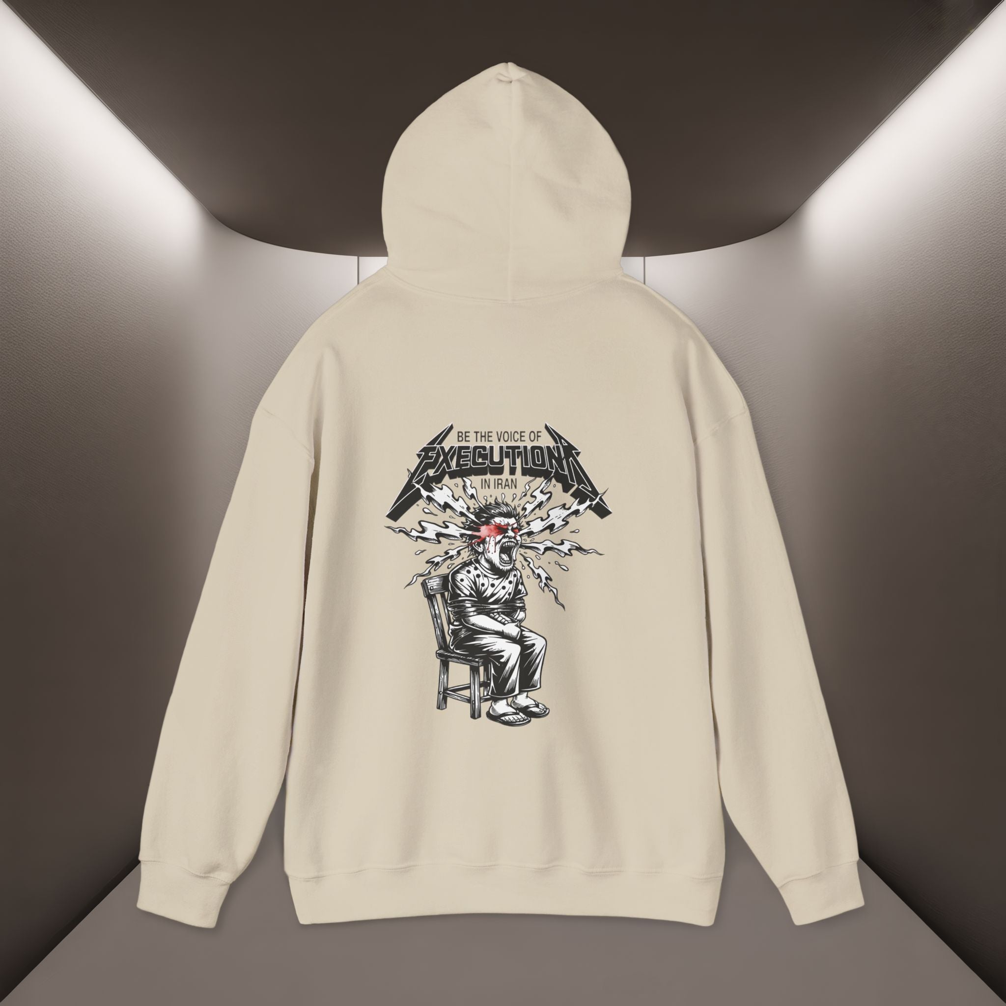 Be The Voice Of Execution In Iran Hoodie, 47 Years Hoodie - Peraian Vibey