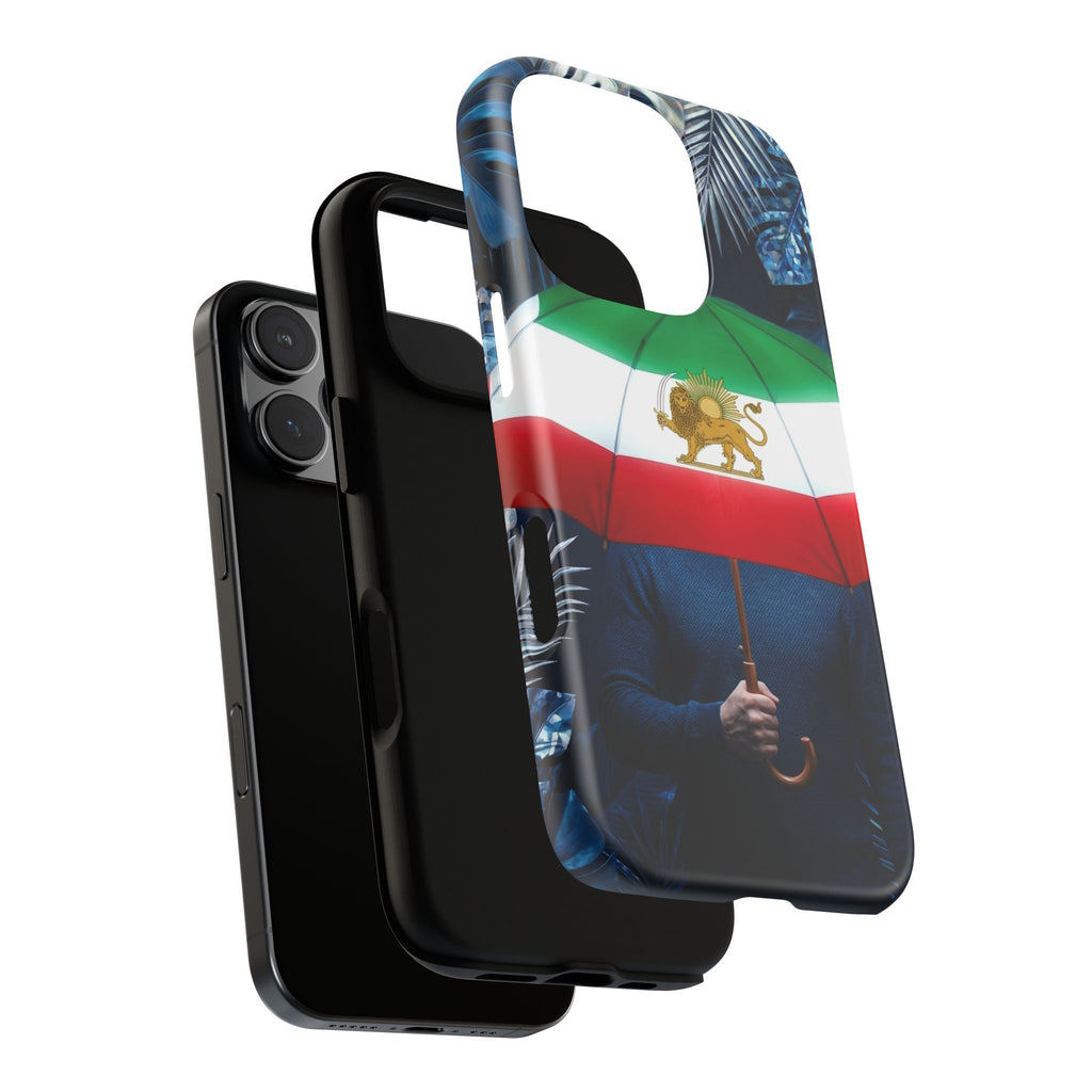 Iran Flag umbrella design phone Case