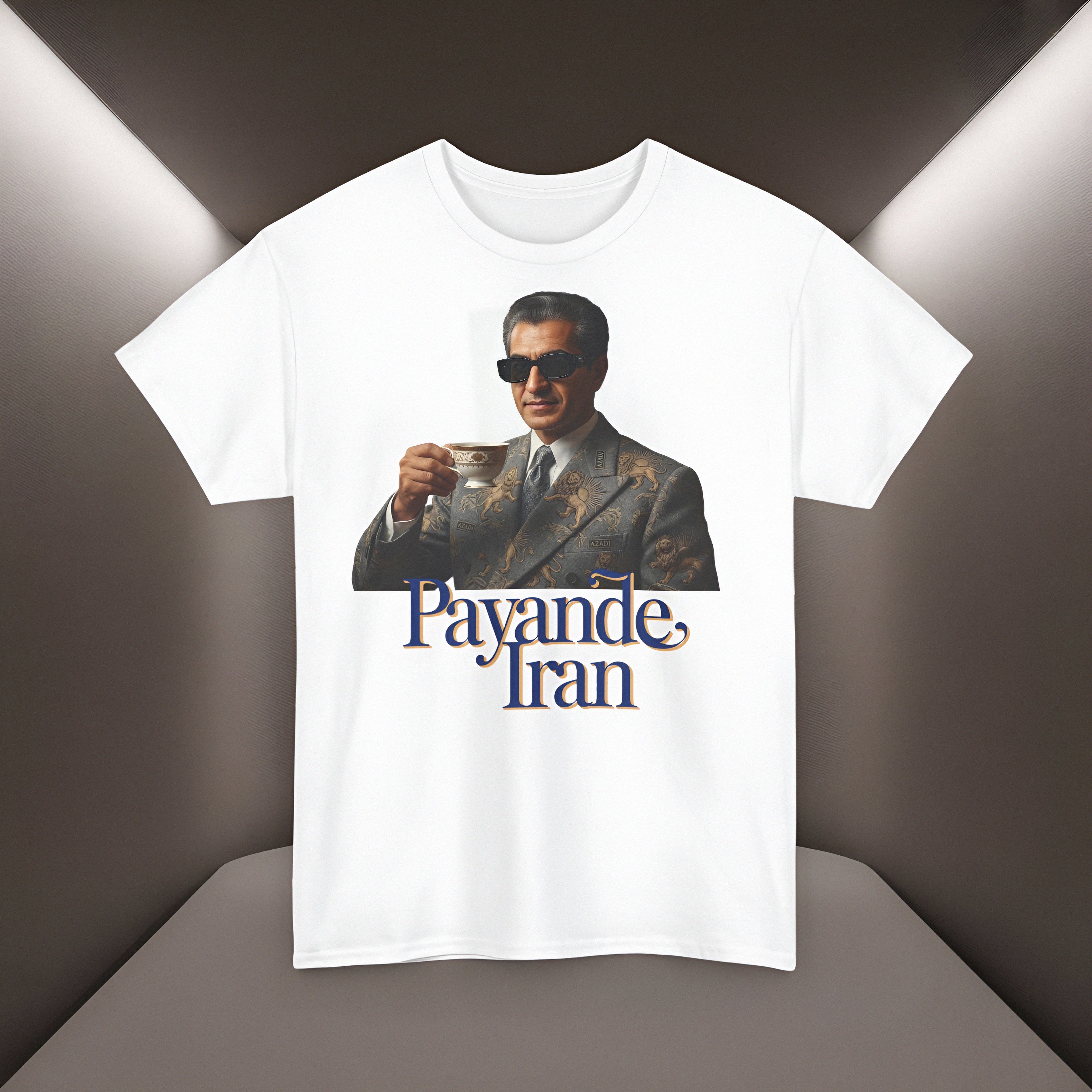 T-Shirt — "Payande Iran" Retro Style Tehran Nostalgia Tee