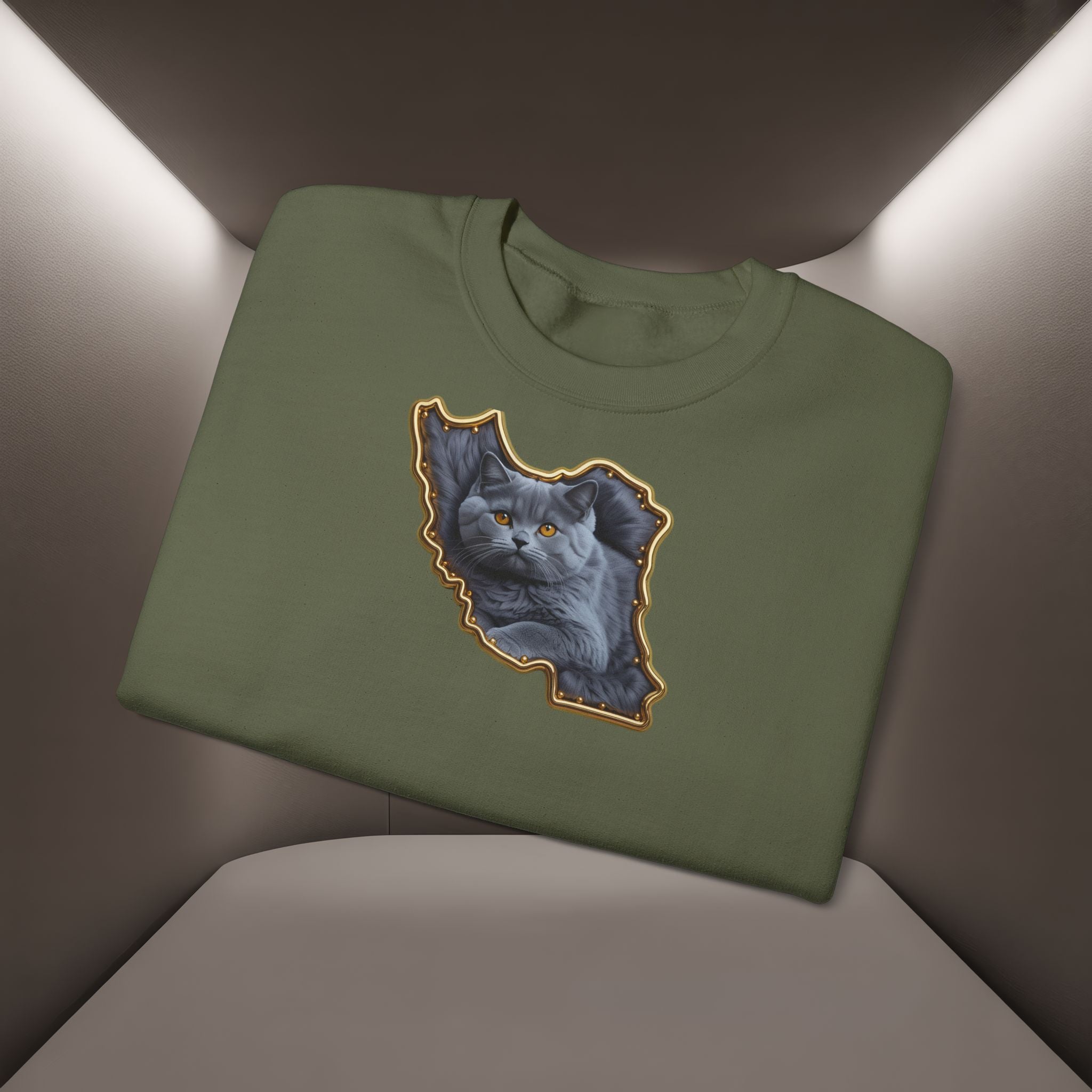 Persian cat & Persian Map Graphic Design Unisex Sweatshirt — Premium quality