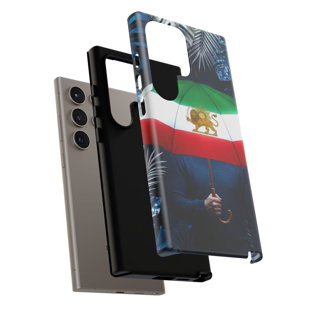 Iran Flag umbrella design phone Case