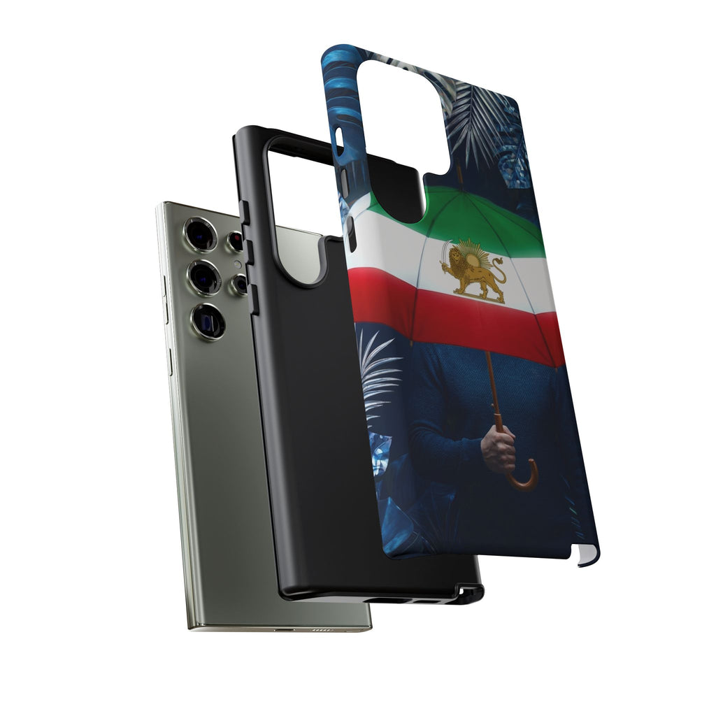 Iran Flag umbrella design phone Case