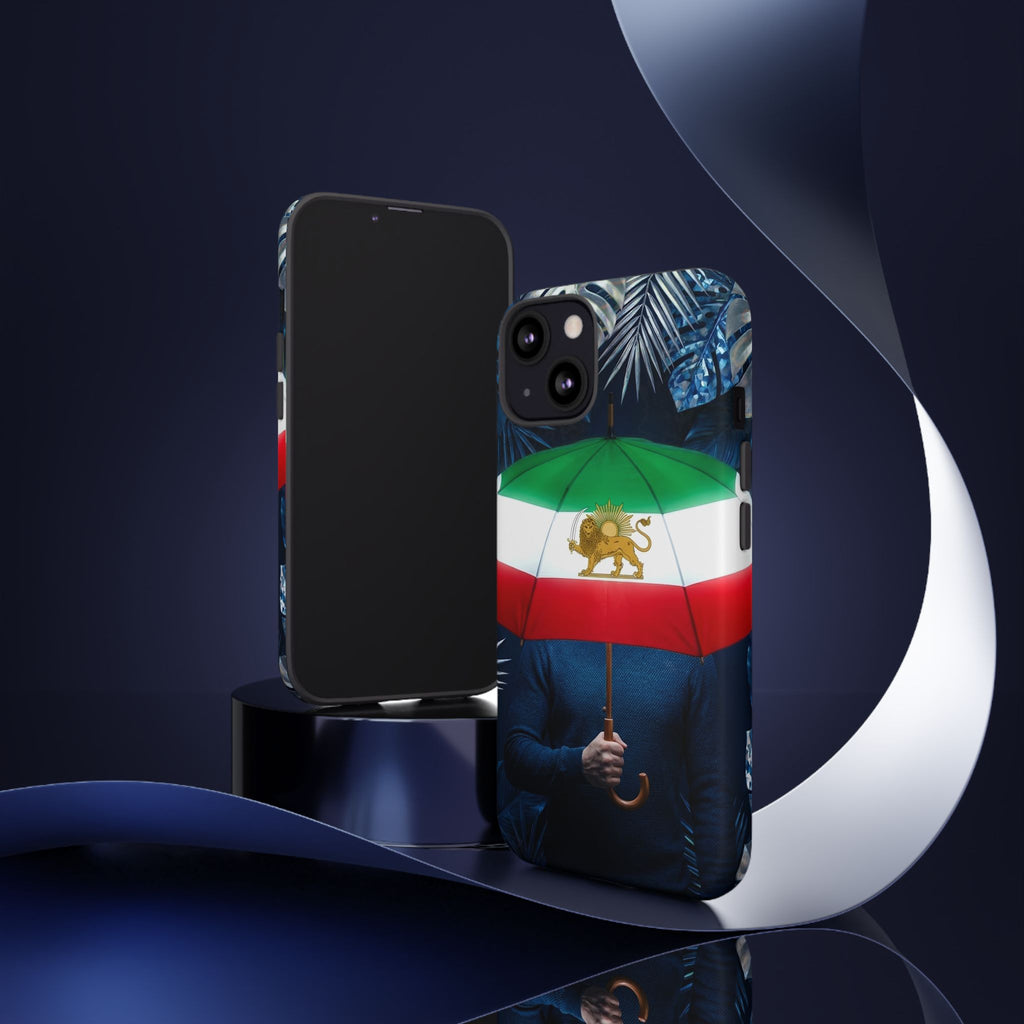 Iran Flag umbrella design phone Case