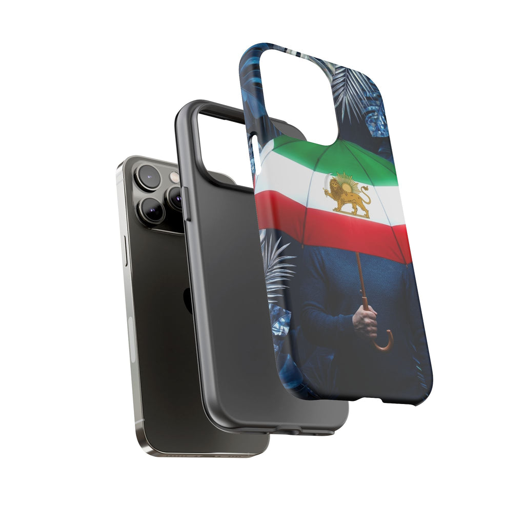 Iran Flag umbrella design phone Case