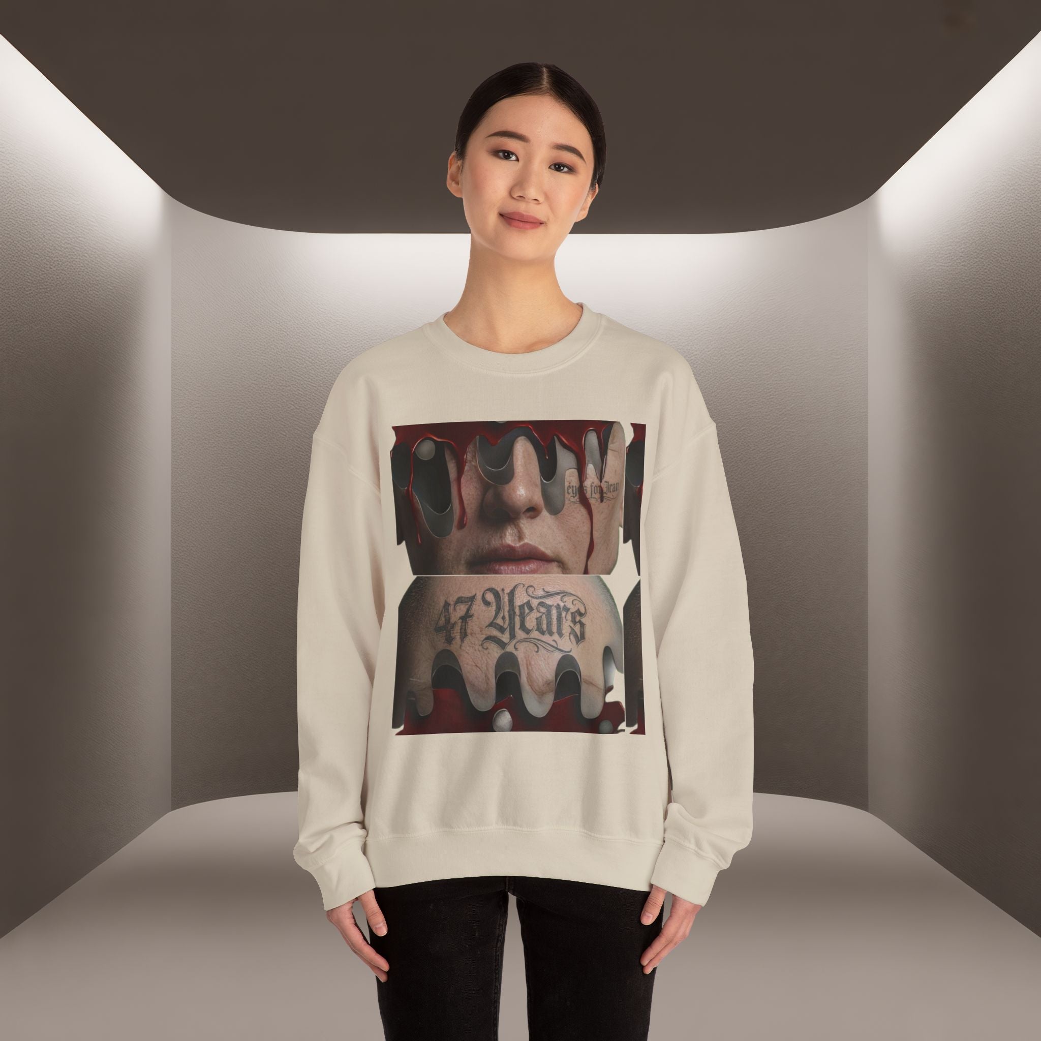47 Years of slavery in Iran Unisex sweatshirt