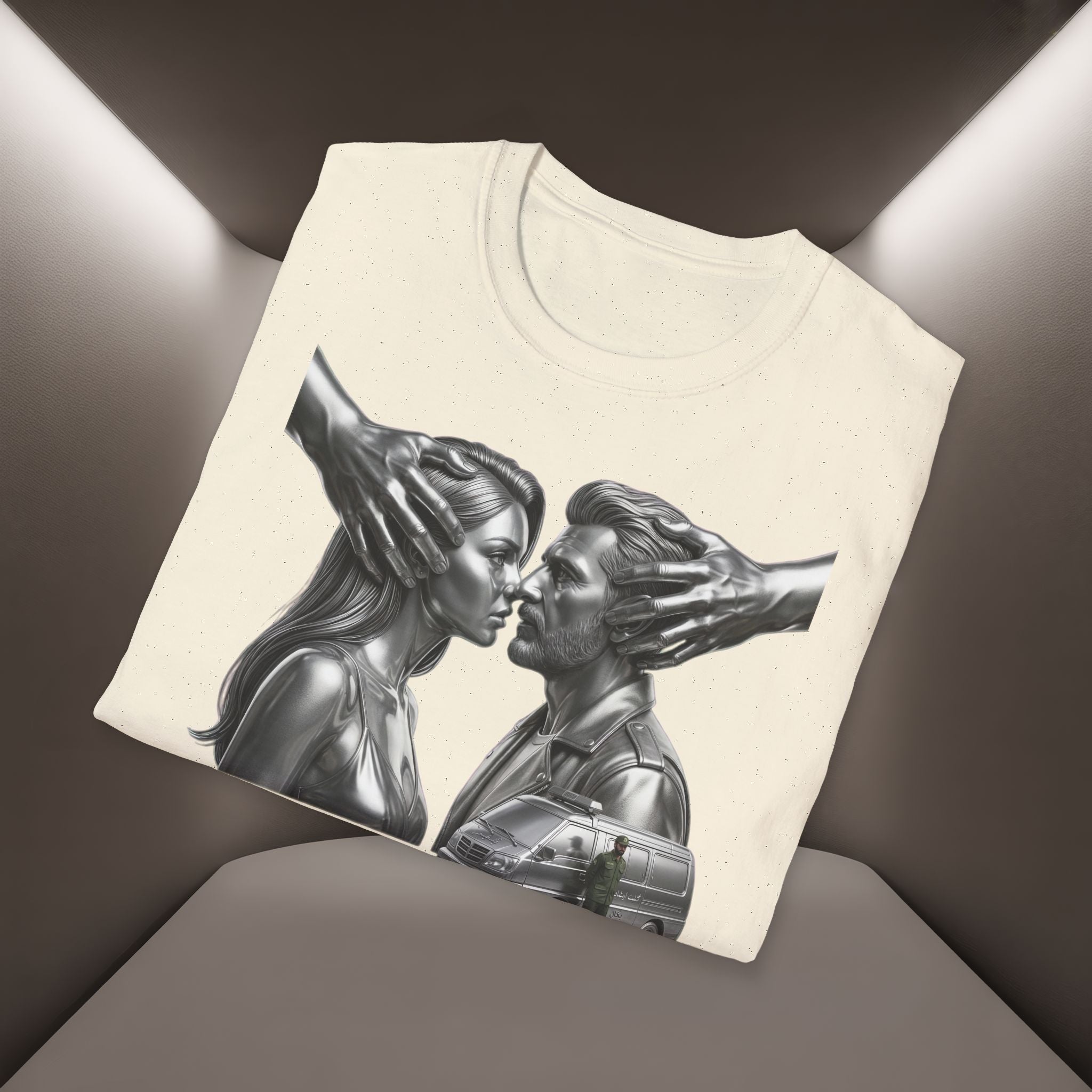 Baraye tarsidan be vaghte boosidan T-Shirt — Meaning: Because of the fear while kissing Tshirt