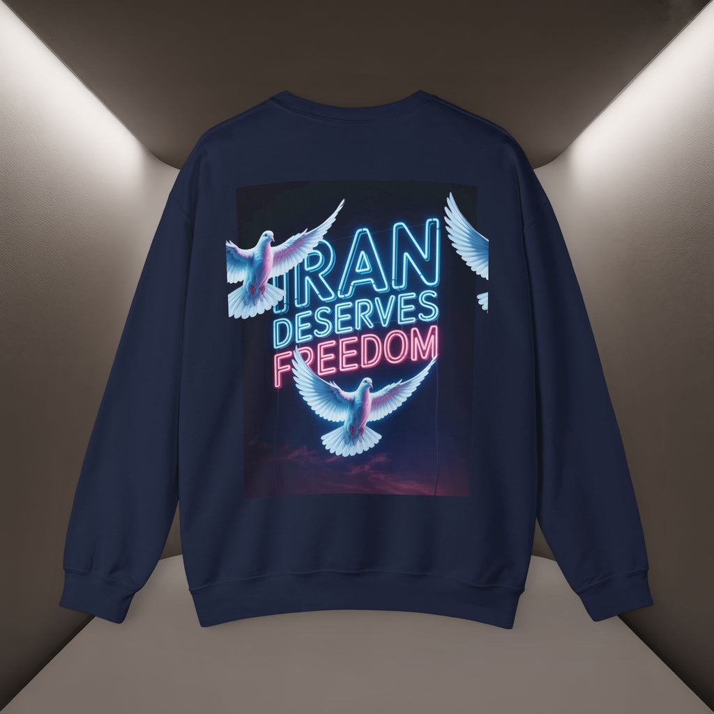Iran deserves Freedom Unisex Sweatshirt - All eyes on E-Run sweatShirt