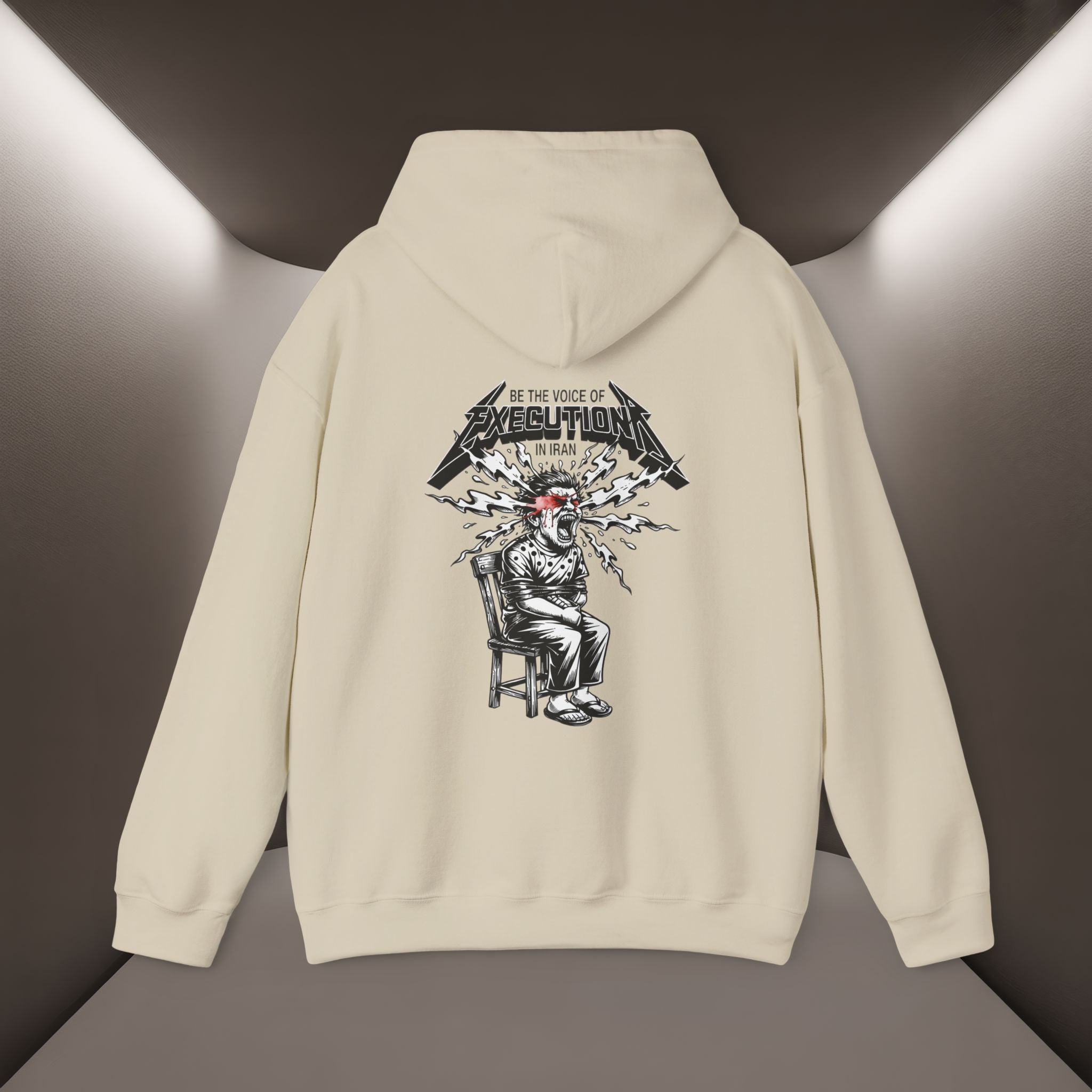 Be The Voice Of Execution In Iran Hoodie, 47 Years Hoodie - Peraian Vibey