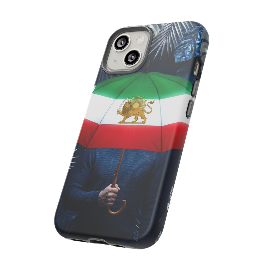 Iran Flag umbrella design phone Case