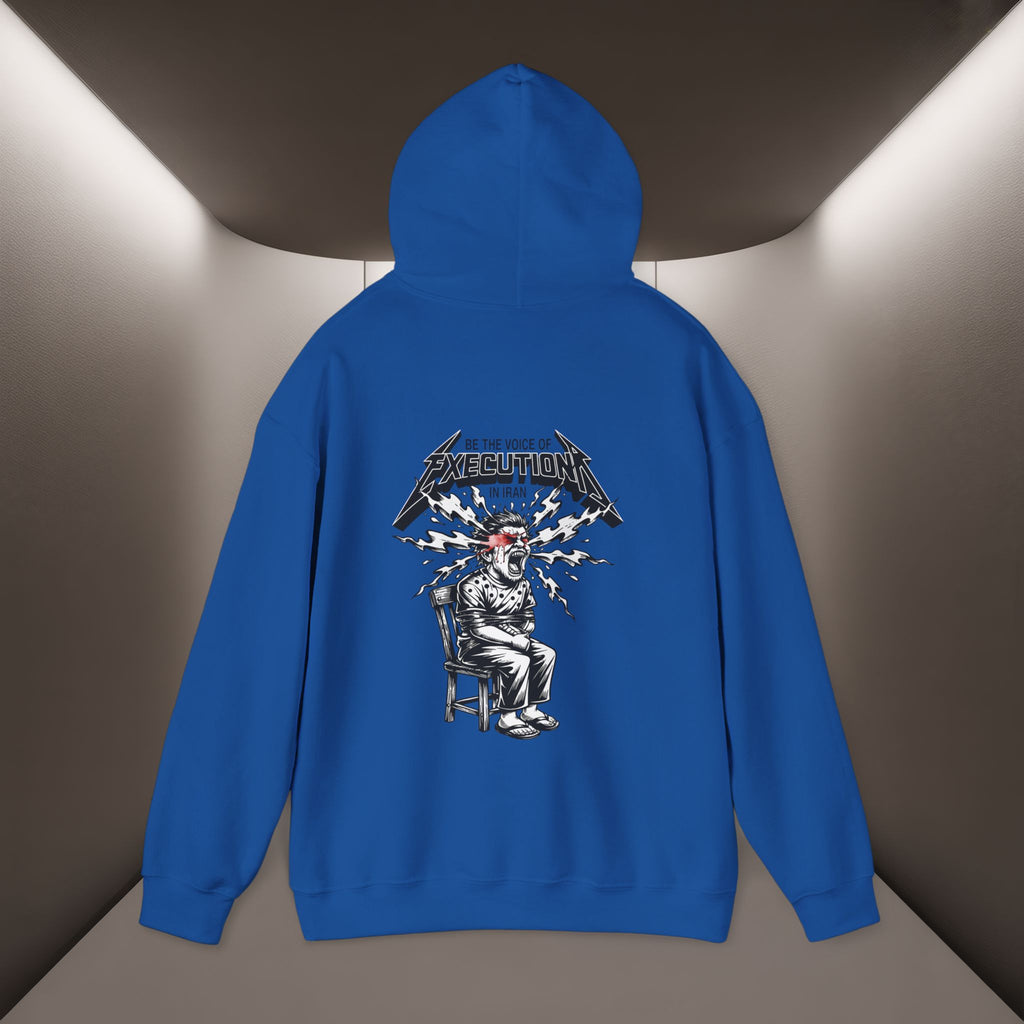 Be The Voice Of Execution In Iran Hoodie, 47 Years Hoodie - Peraian Vibey
