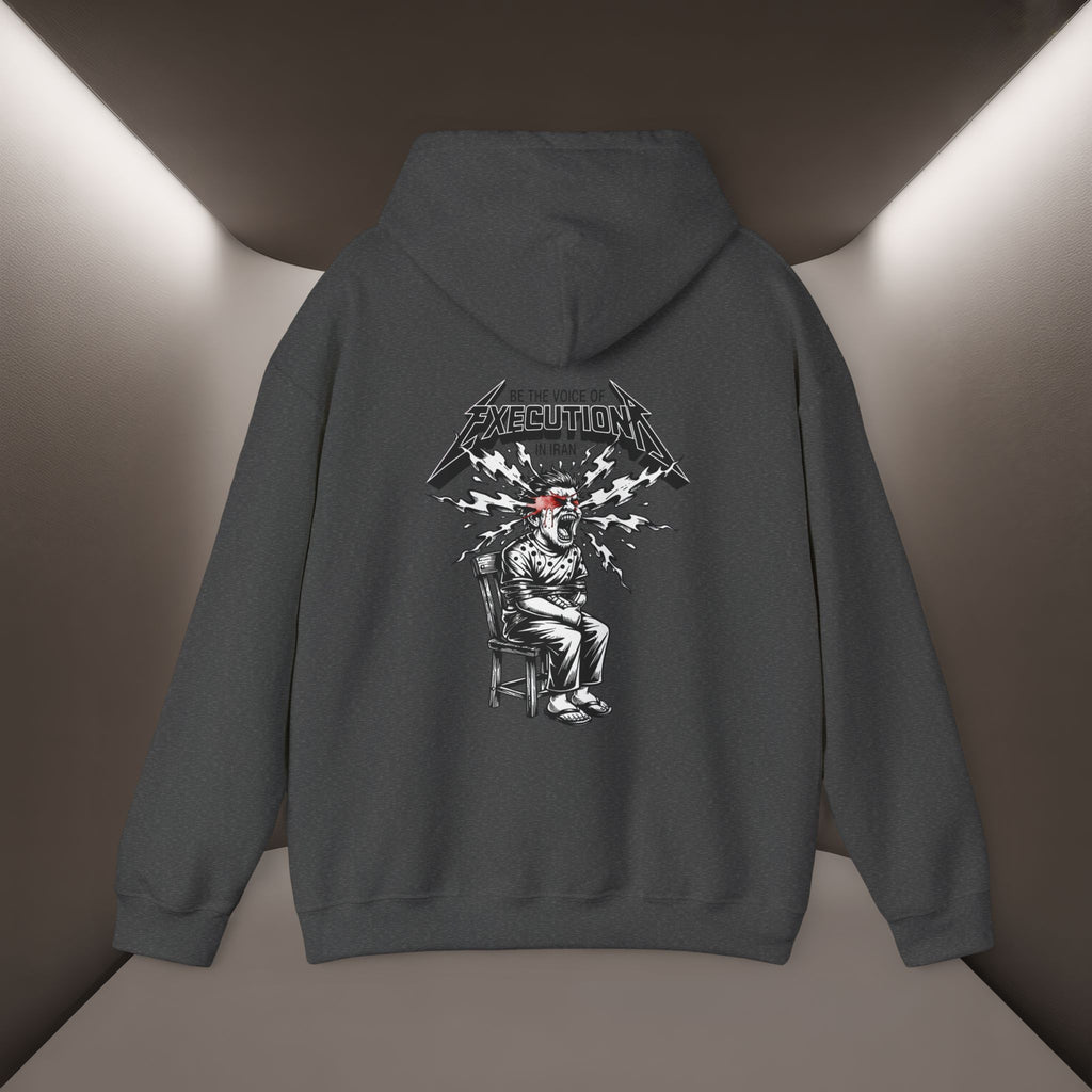 Be The Voice Of Execution In Iran Hoodie, 47 Years Hoodie - Peraian Vibey