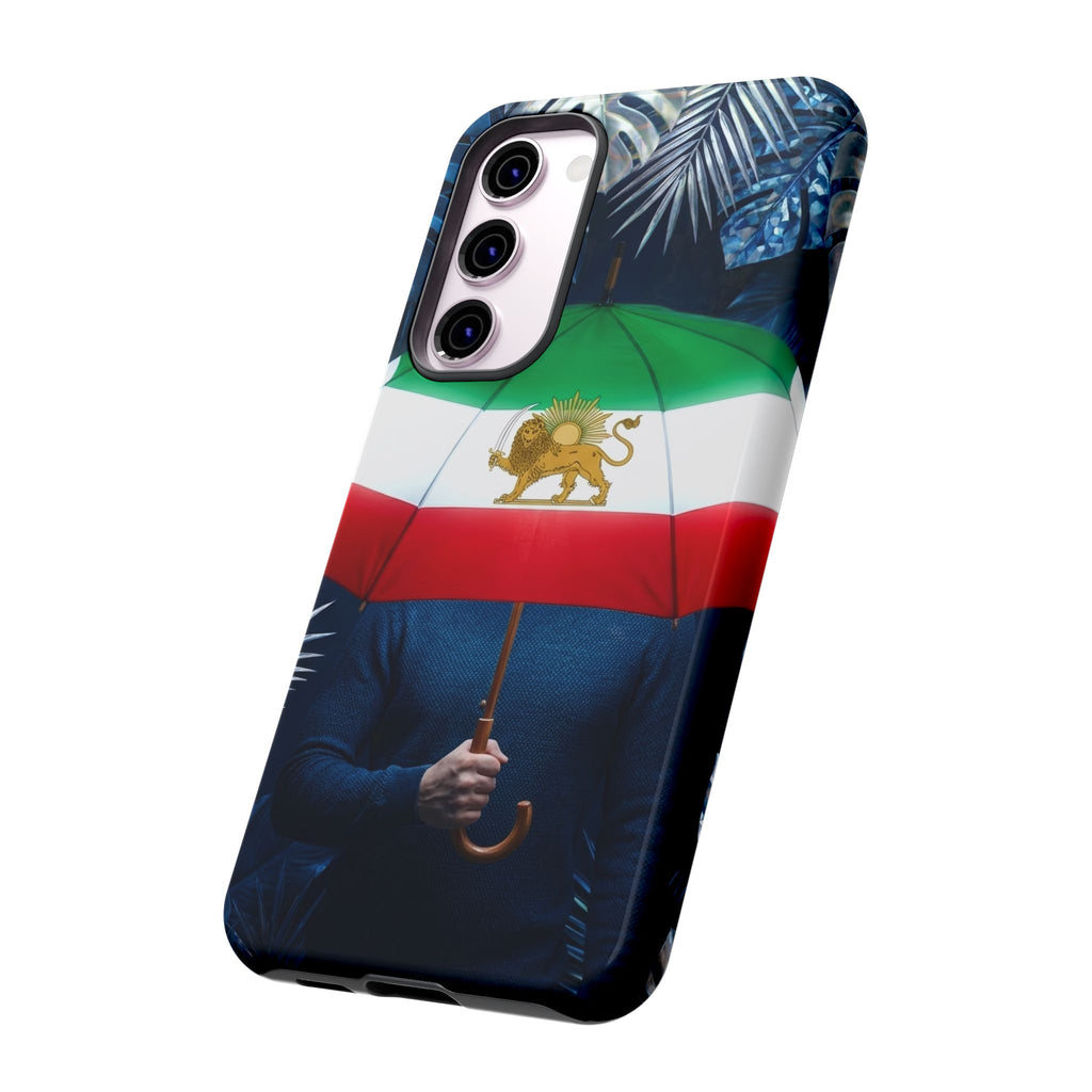Iran Flag umbrella design phone Case