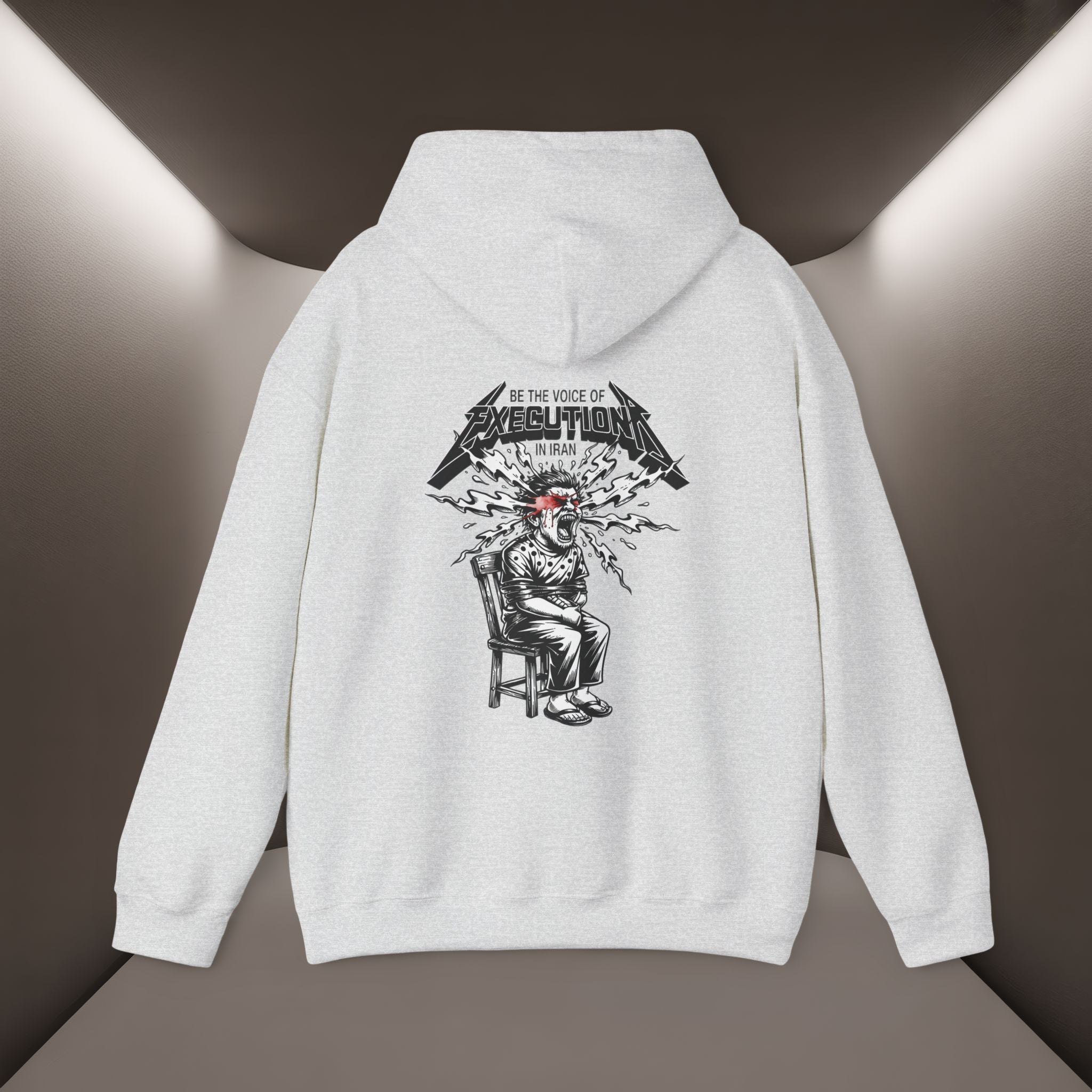 Be The Voice Of Execution In Iran Hoodie, 47 Years Hoodie - Peraian Vibey