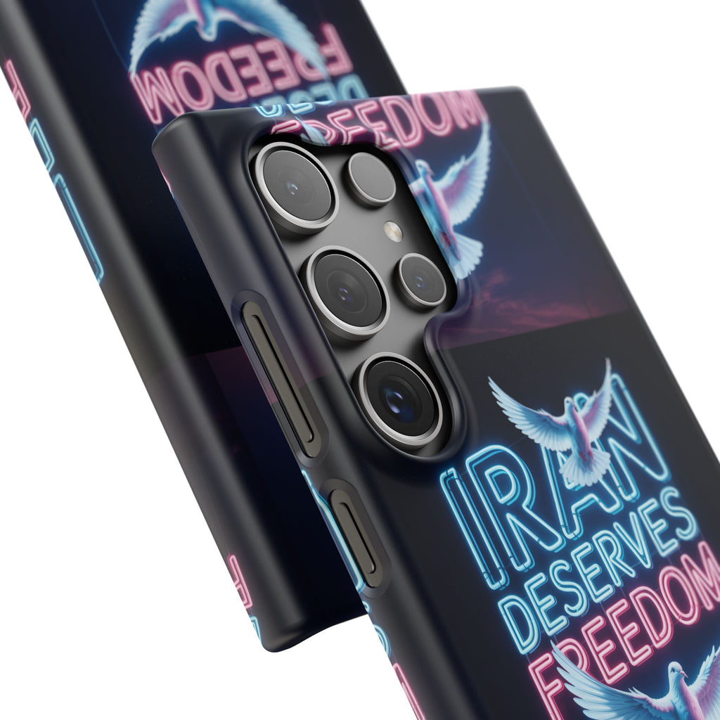 "Iran Deserves Freedom" Phone cases- For all models