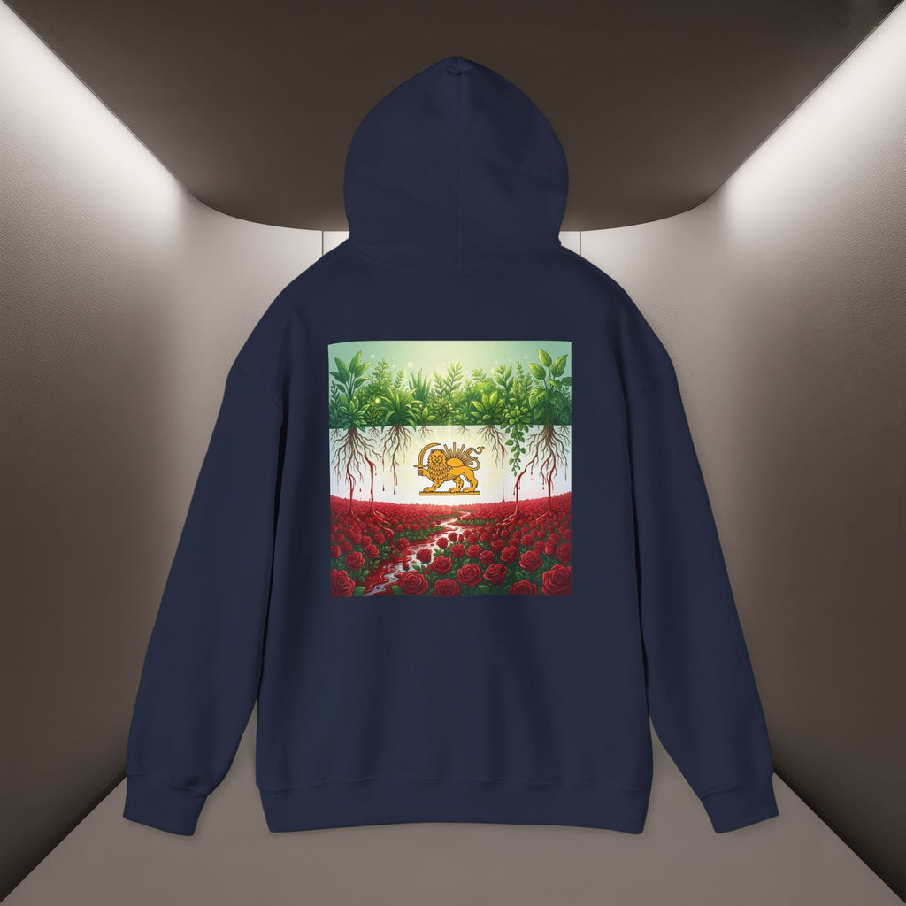 Persian Flag Conceptual Graphic, Unisex Hoodie