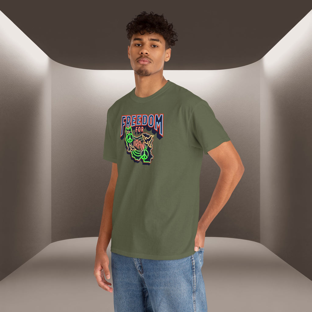 Freedom for Iran T‑Shirt — Unique design- Premium Quality Tee