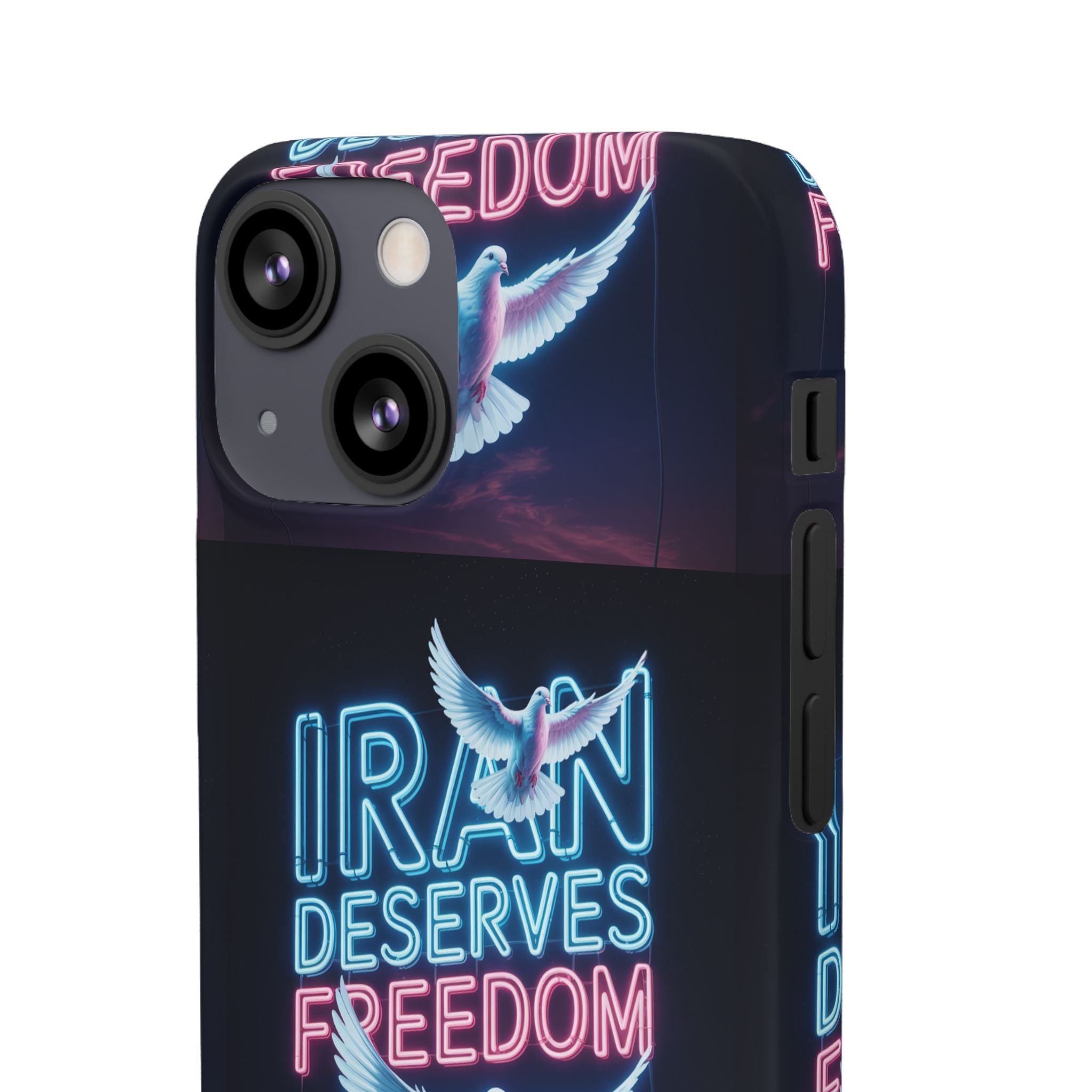 "Iran Deserves Freedom" Phone cases- For all models