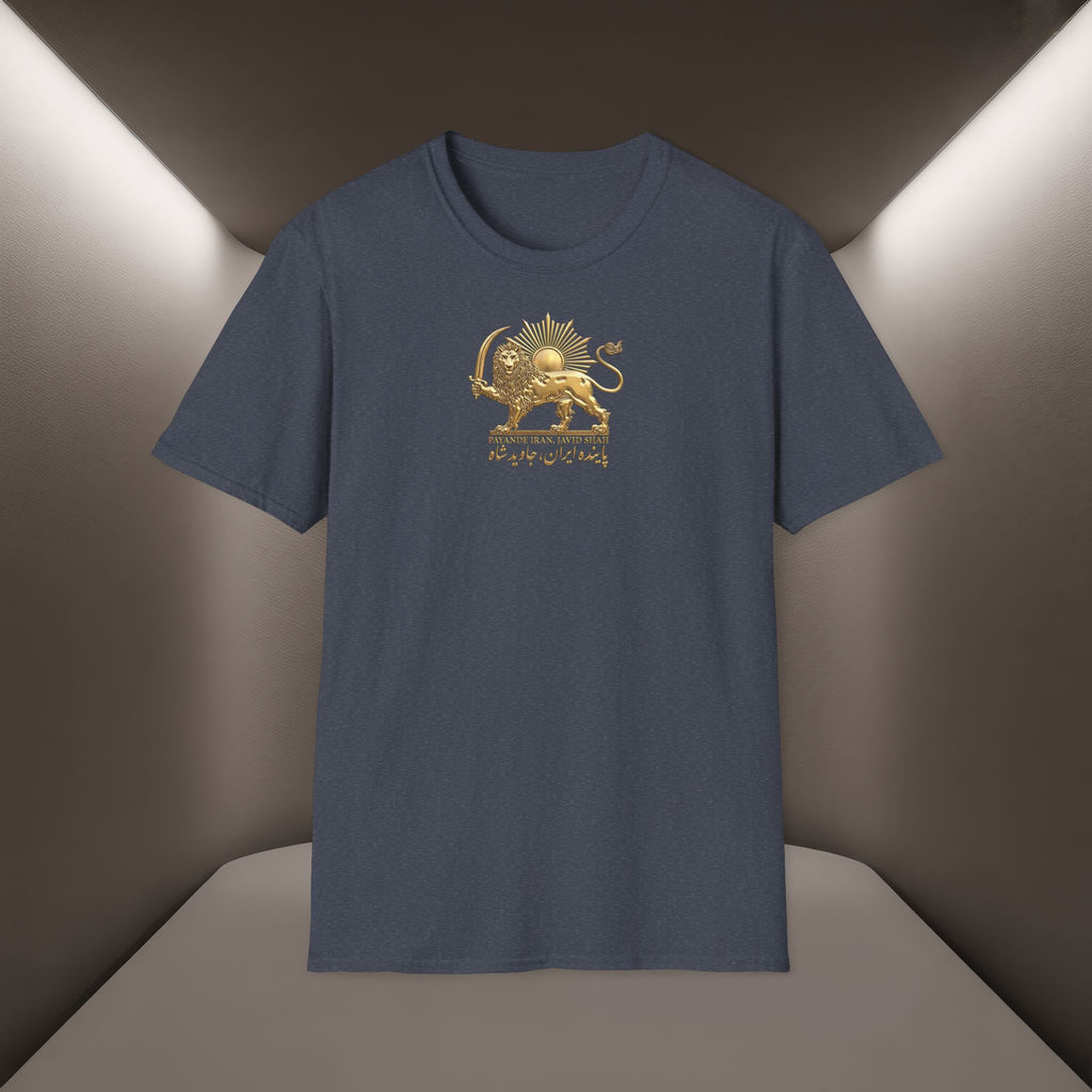 Persian Lion & The Sun Unisex T‑Shirt- Payande Iran, Javid Shah tshirt