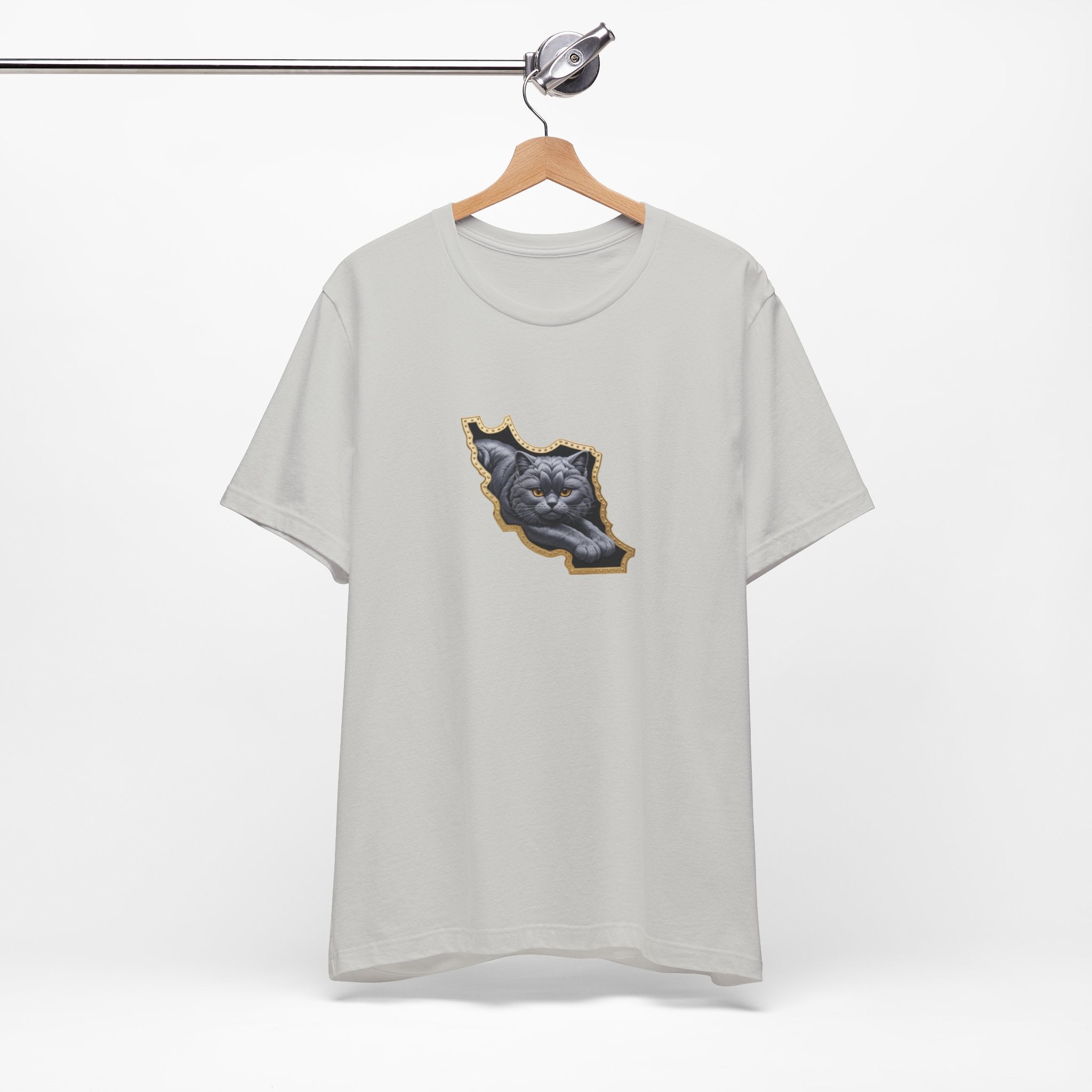 Persian Cat in a Persian Map Graphic design- unisex T-shirt- Premium quality