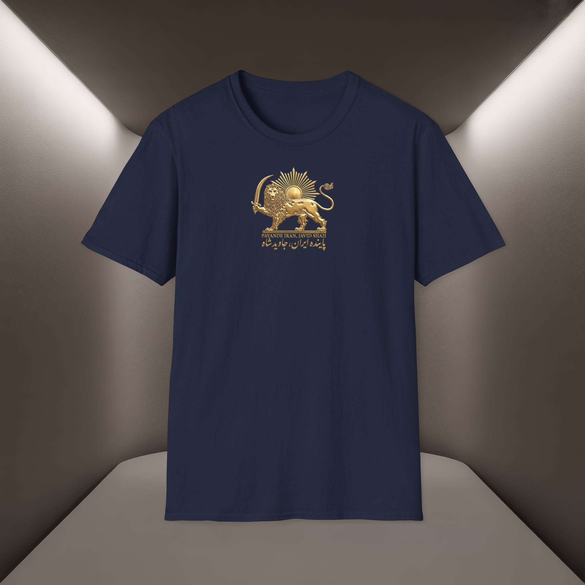 Persian Lion & The Sun Unisex T‑Shirt- Payande Iran, Javid Shah tshirt