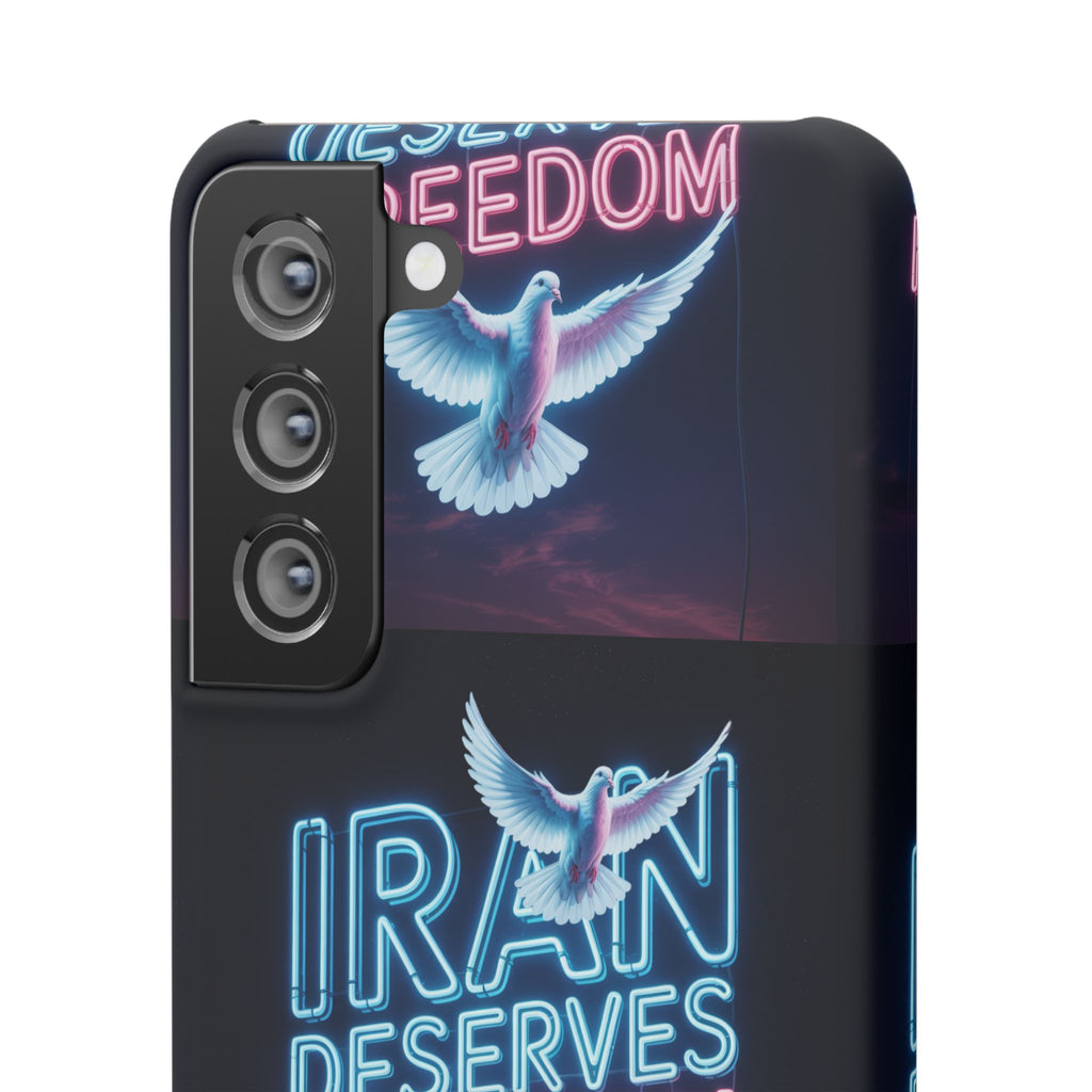 "Iran Deserves Freedom" Phone cases- For all models