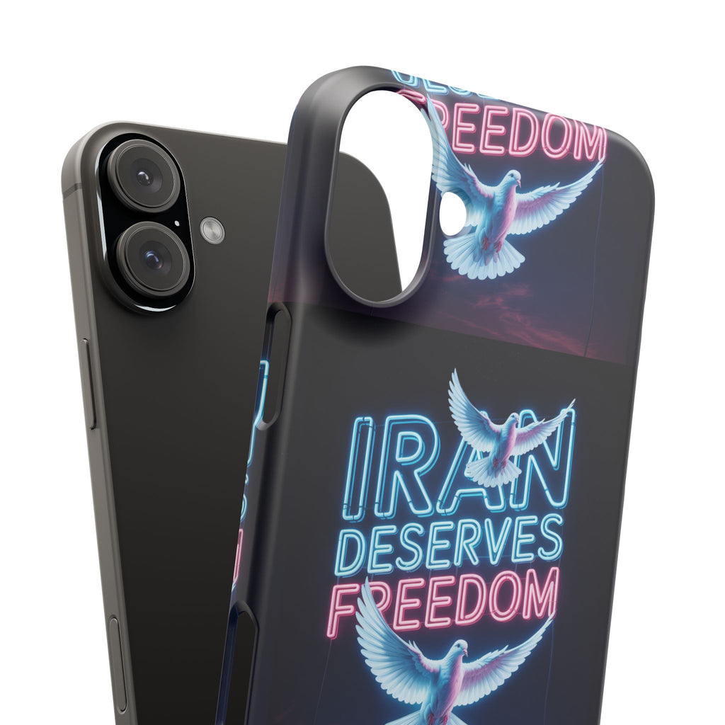 "Iran Deserves Freedom" Phone cases- For all models