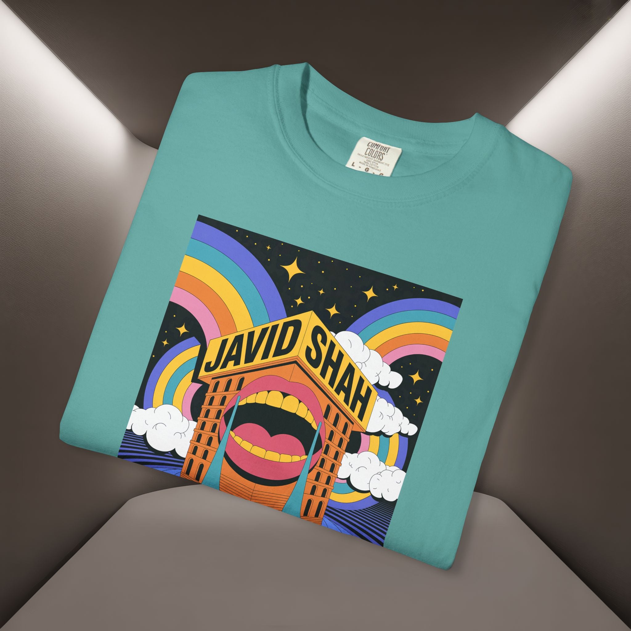 Javid Shah Unisex Garment-Dyed T-shirt
