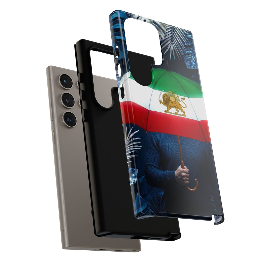 Iran Flag umbrella design phone Case