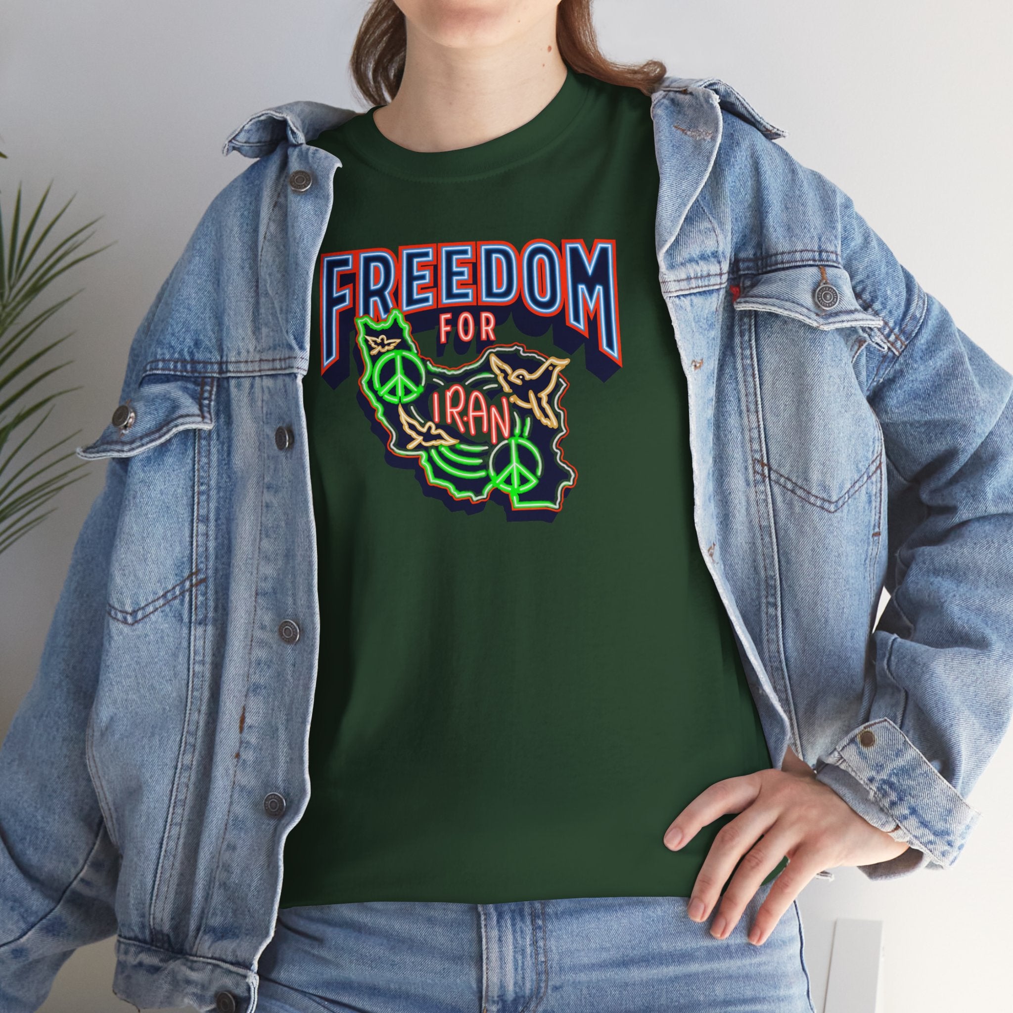 Freedom for Iran T‑Shirt — Unique design- Premium Quality Tee