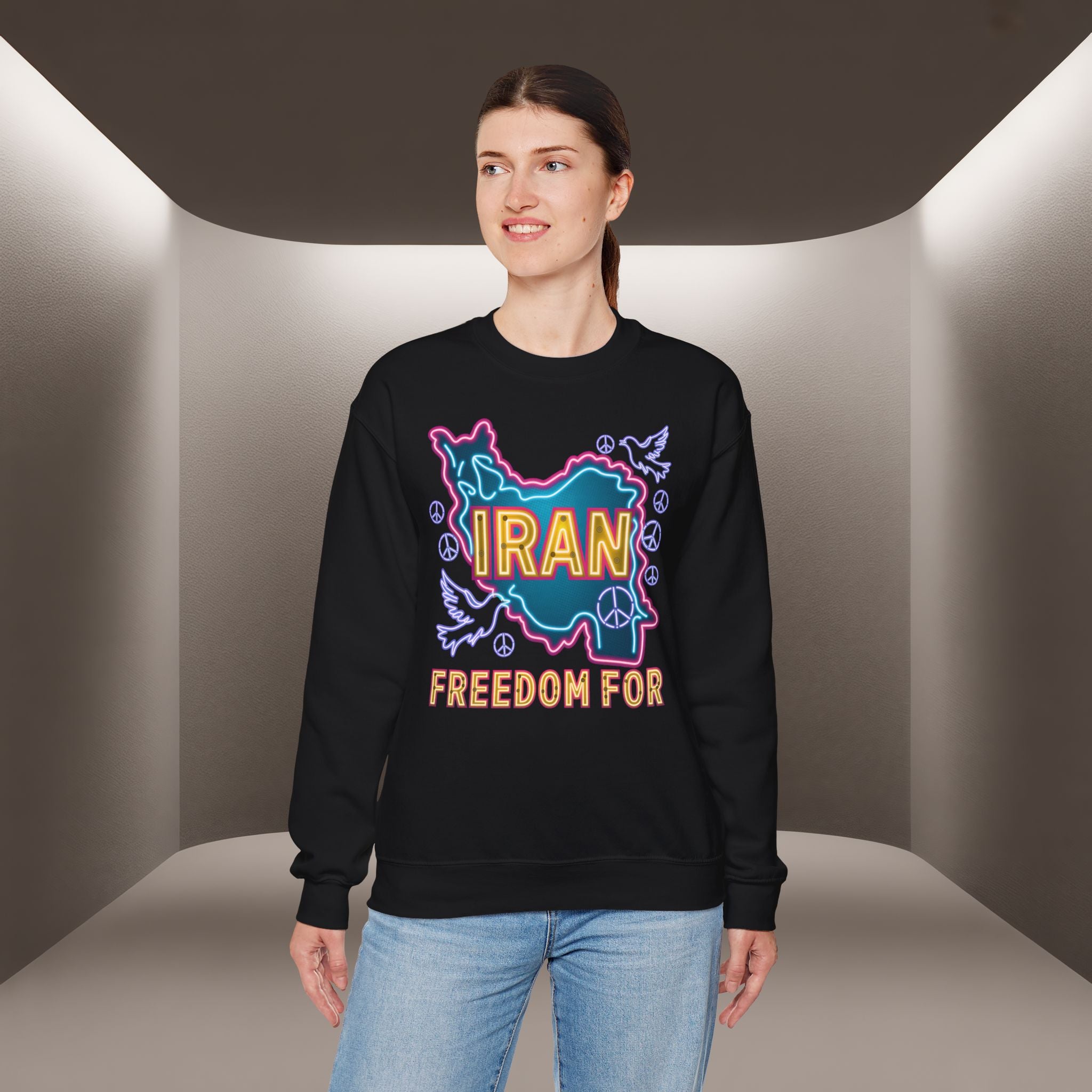 Freedom For Iran Sweatshirt - Unisex, Premium Quality