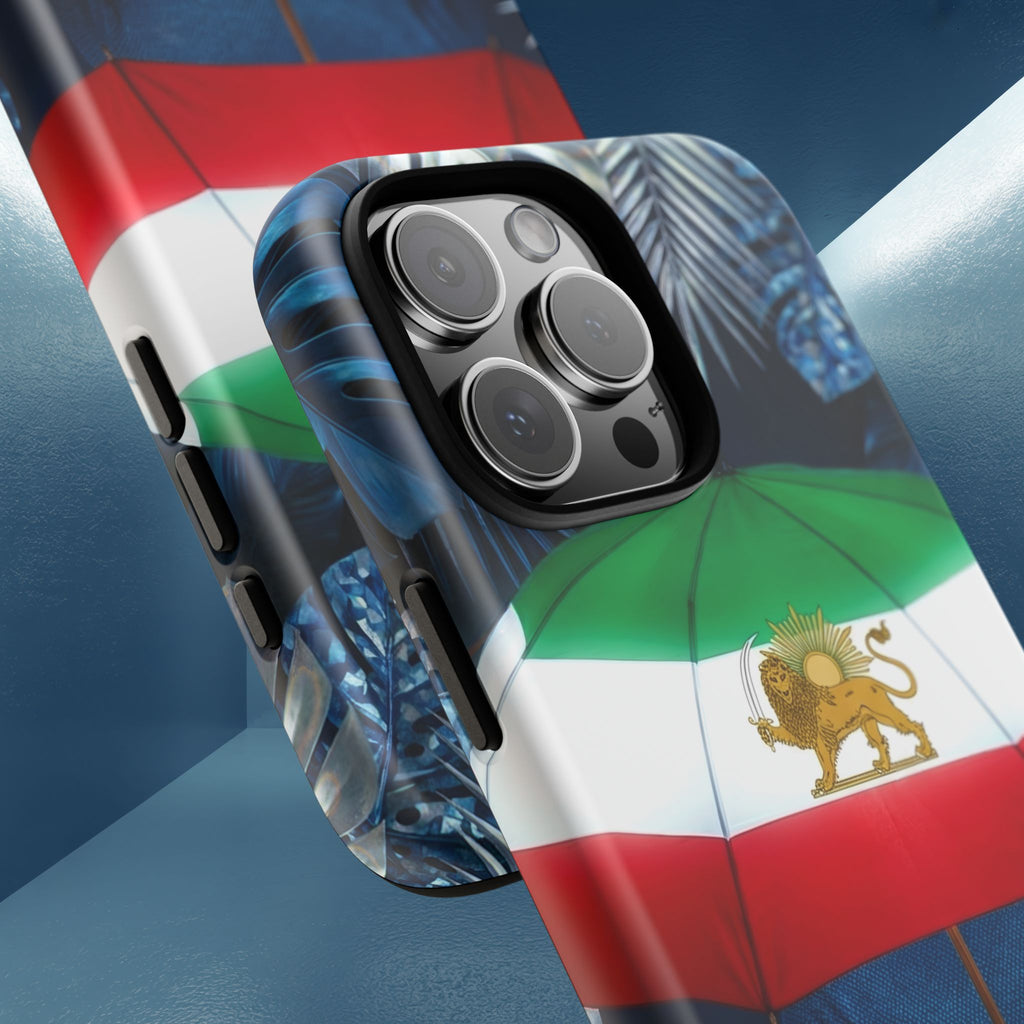 Iran Flag umbrella design phone Case