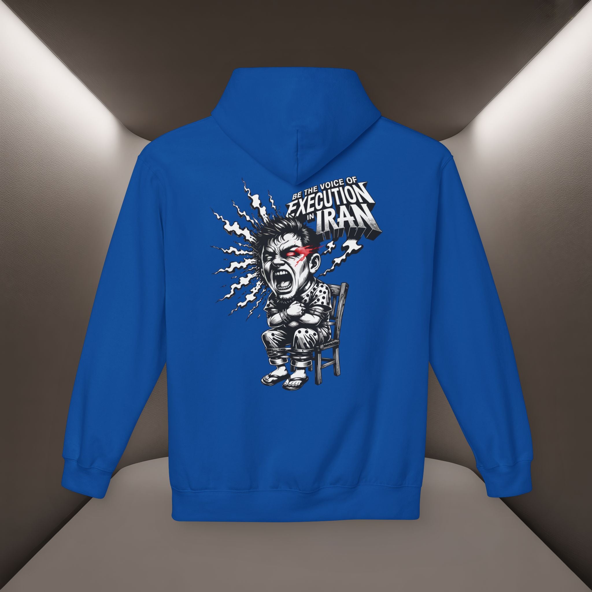Be the Voice of execution in Iran Hoodie - 47 years Skull Hoodie