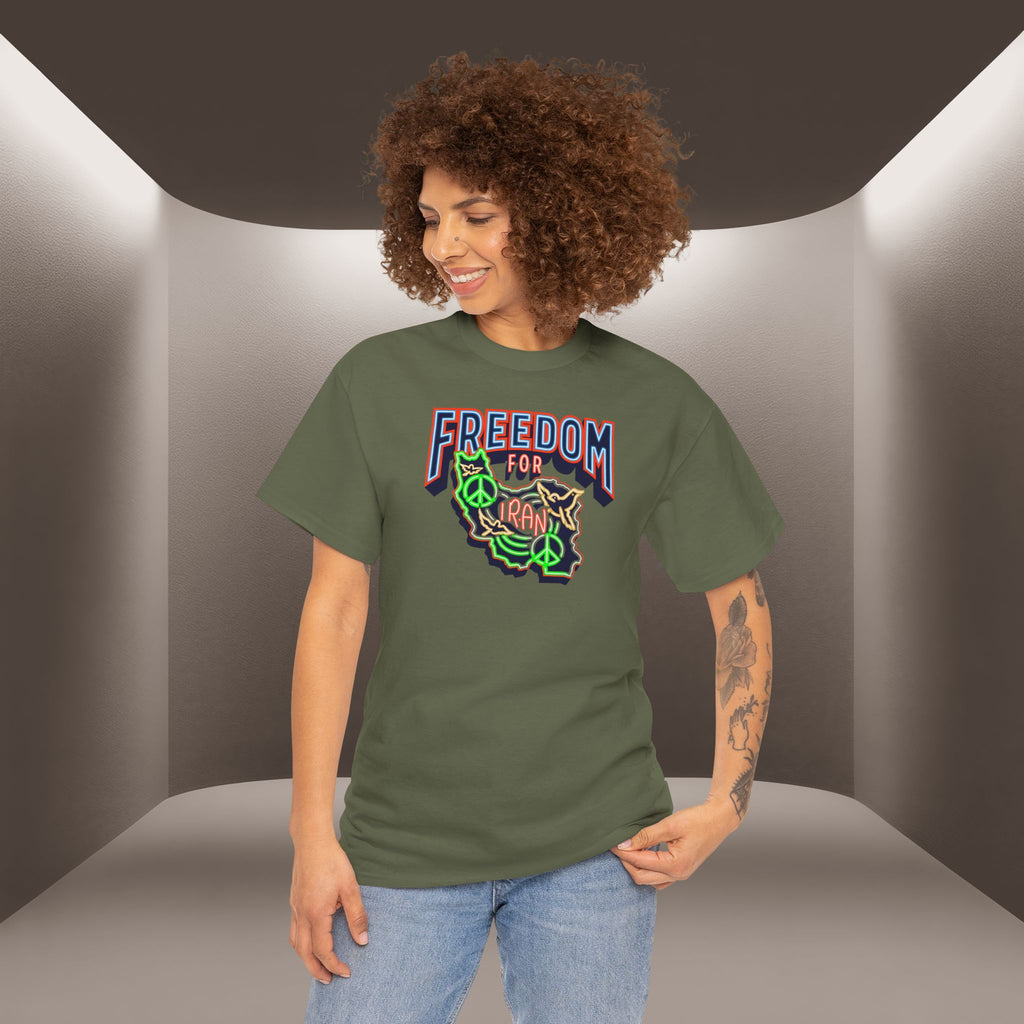Freedom for Iran T‑Shirt — Unique design- Premium Quality Tee