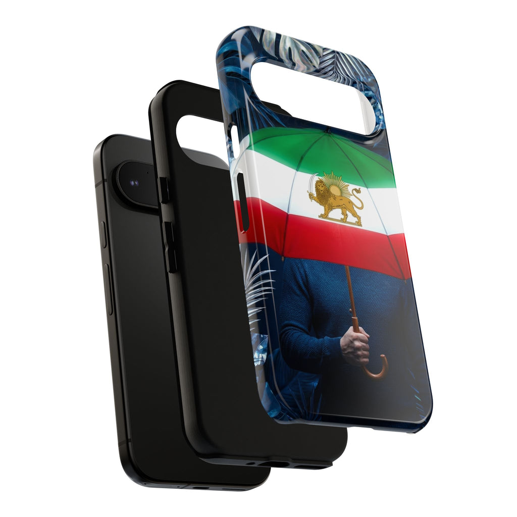 Iran Flag umbrella design phone Case