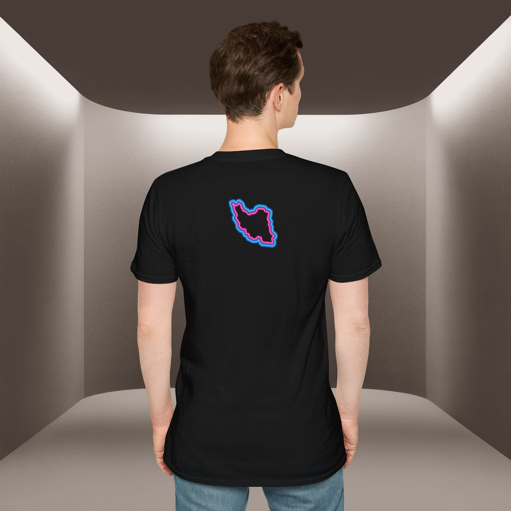 Free Iran T-Shirt — Neon Style, Premium Quality