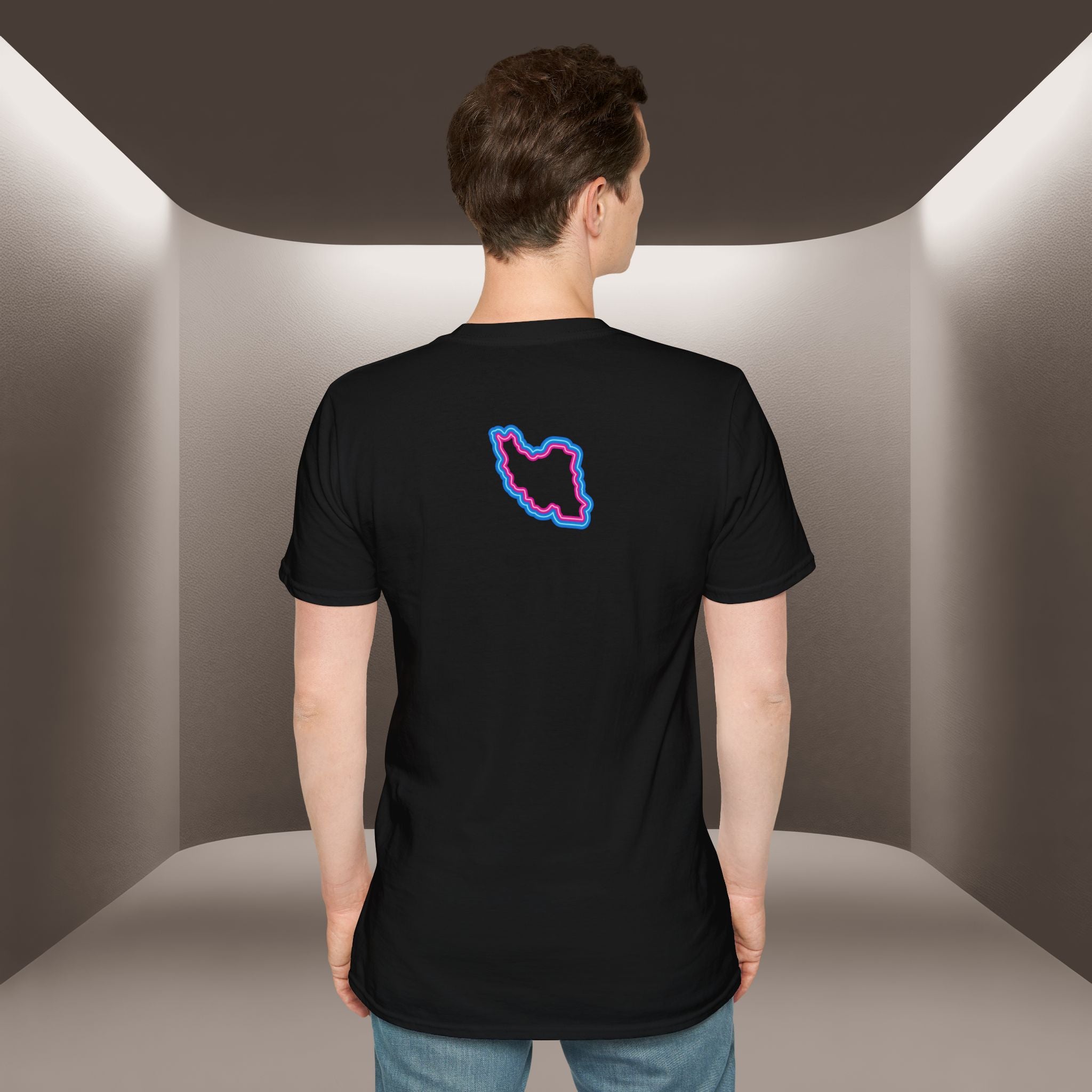 Free Iran T-Shirt — Neon Style, Premium Quality