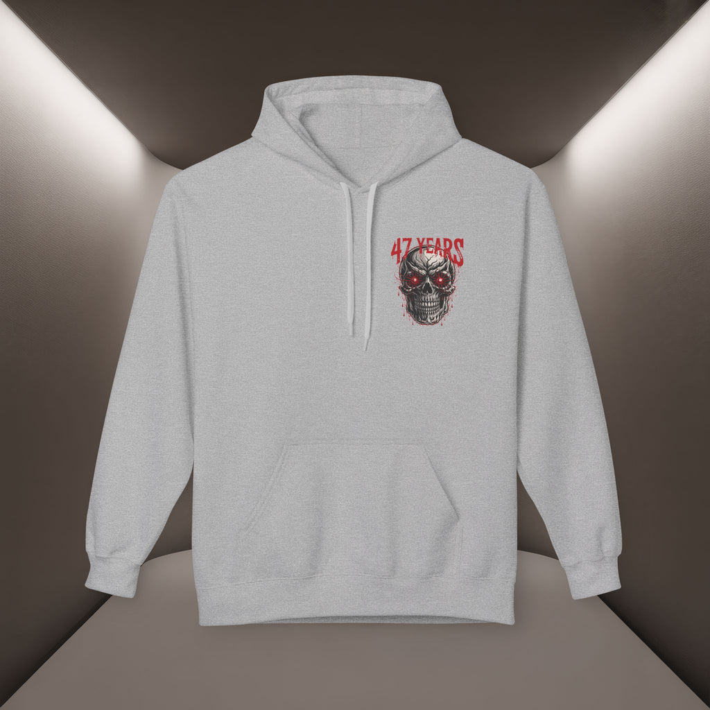 Be the Voice of execution in Iran Hoodie - 47 years Skull Hoodie