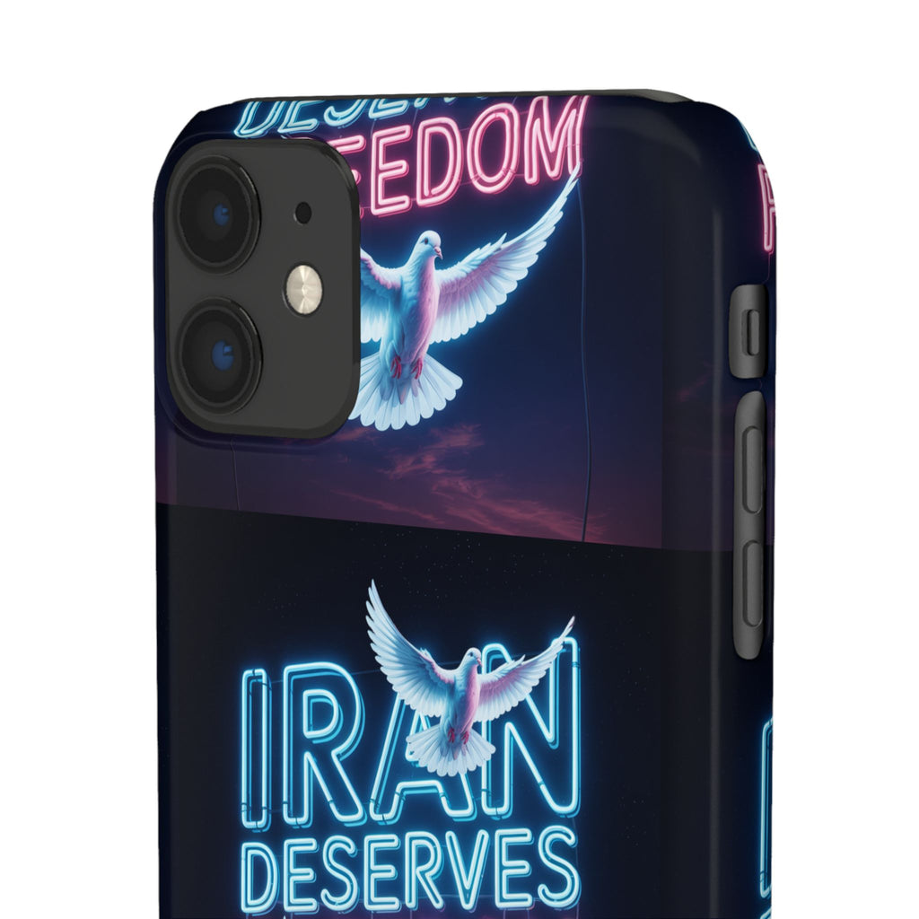 "Iran Deserves Freedom" Phone cases- For all models