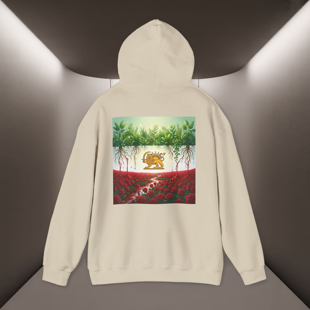 Persian Flag Conceptual Graphic, Unisex Hoodie