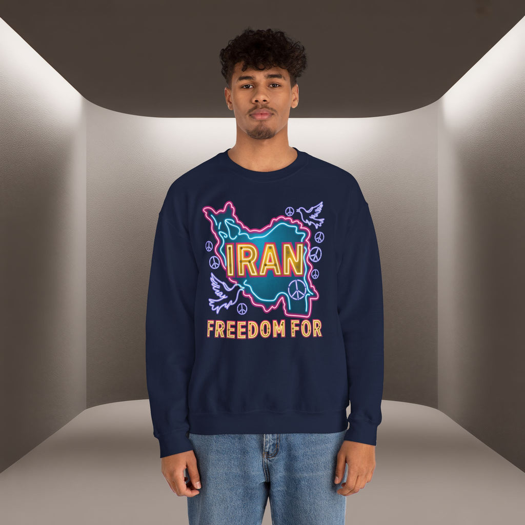 Freedom For Iran Sweatshirt - Unisex, Premium Quality
