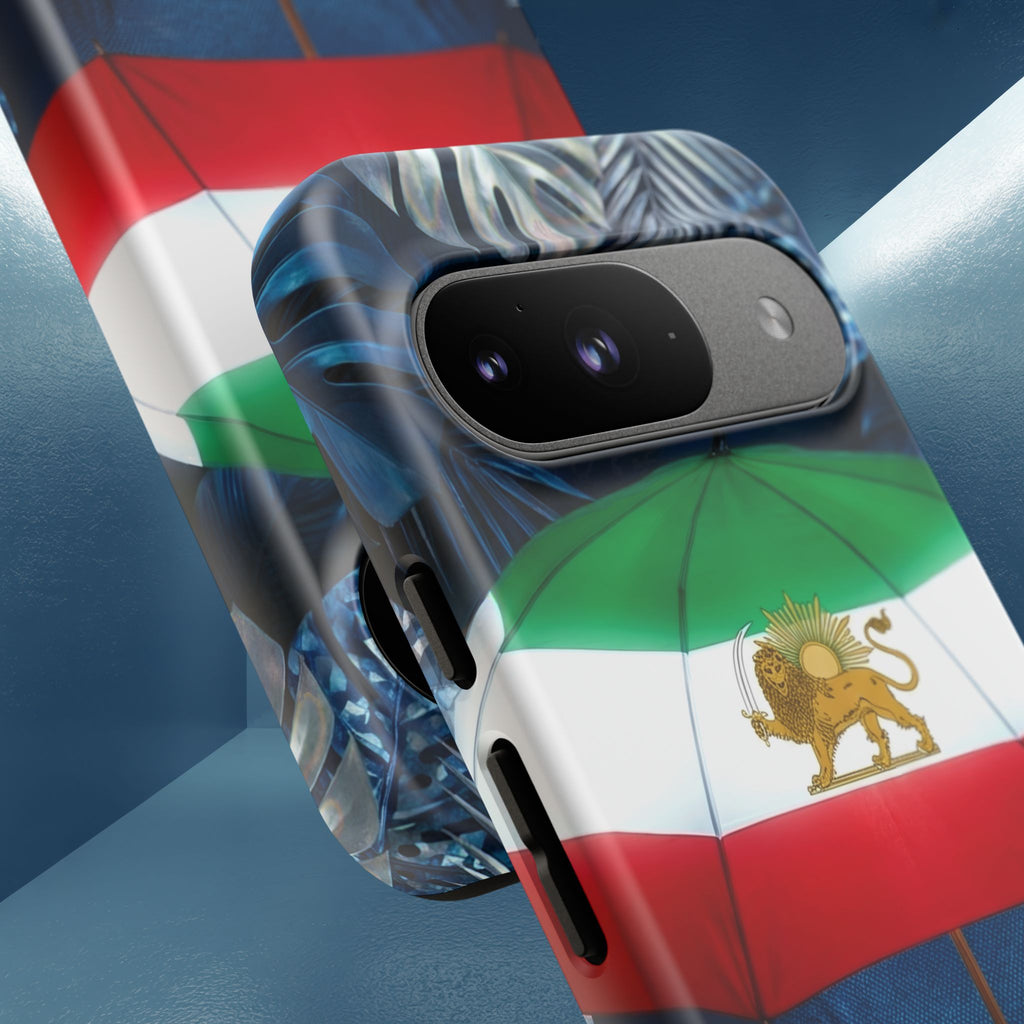 Iran Flag umbrella design phone Case